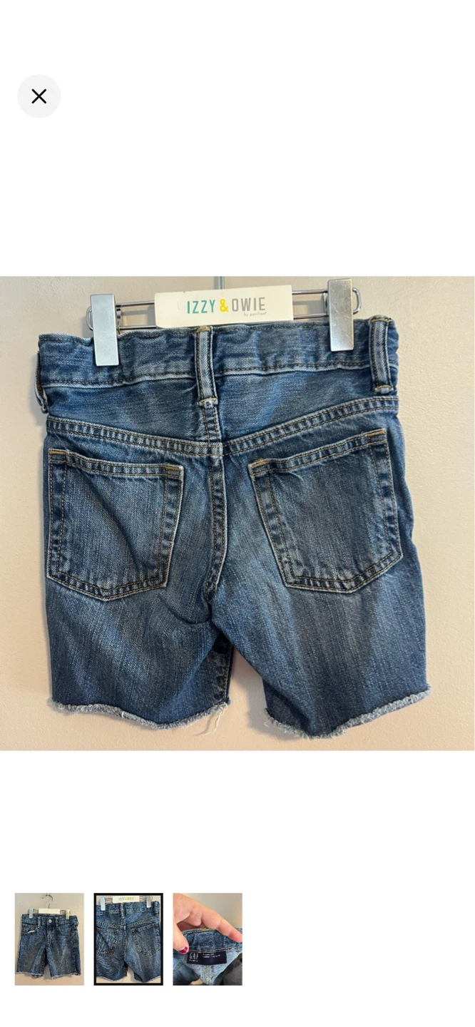 GAP Denim Toddler Shorts Size 3 Years - photo 2