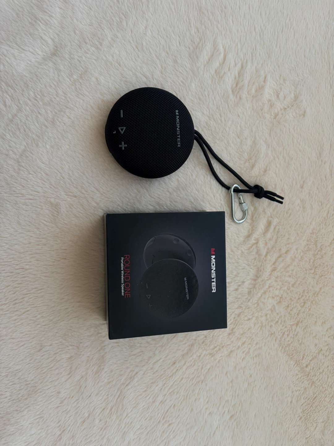 Monster Round One Portable Wireless Speaker - Black