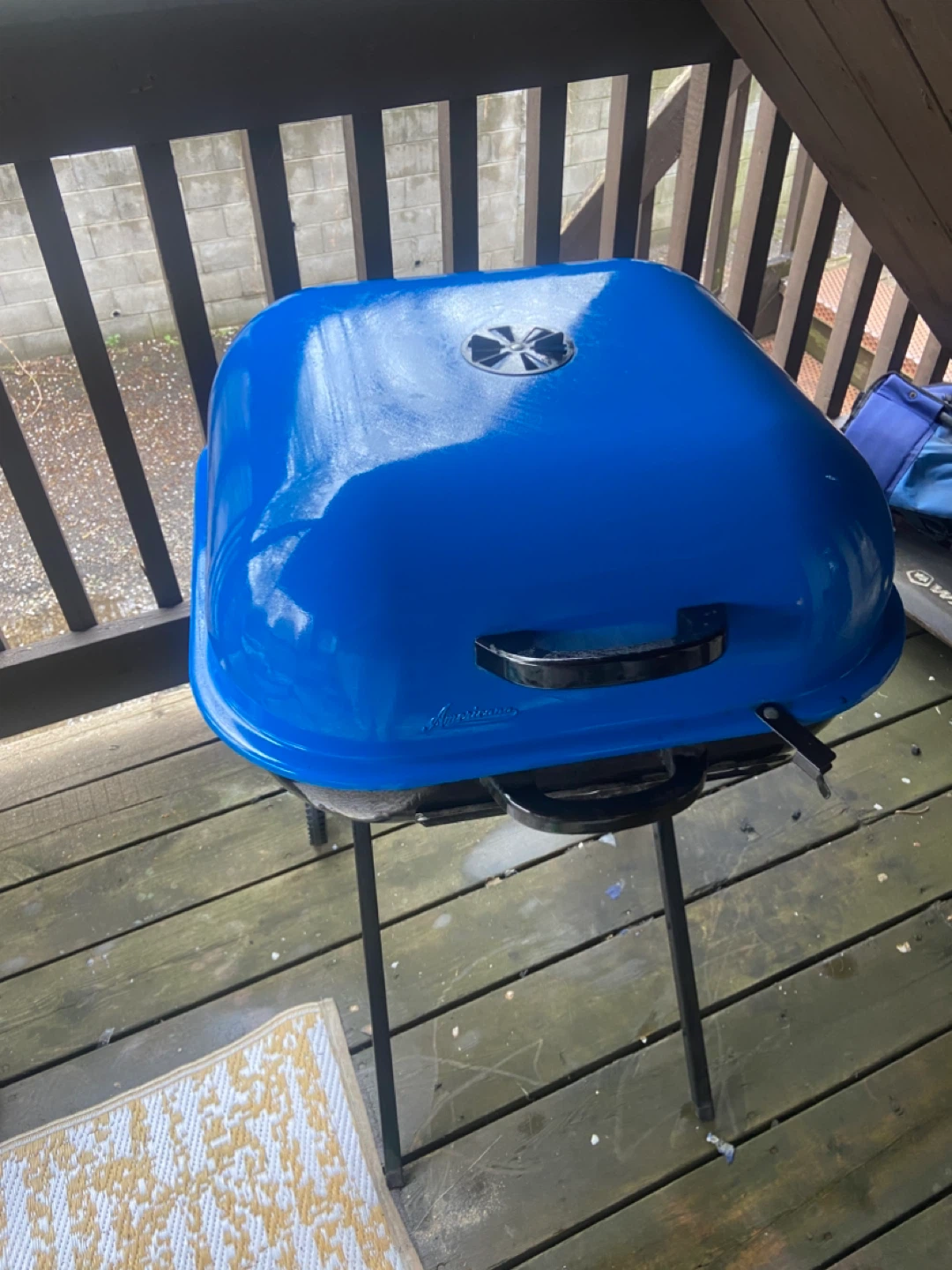 Americana Walk-A-Bout Portable Charcoal BBQ Grill