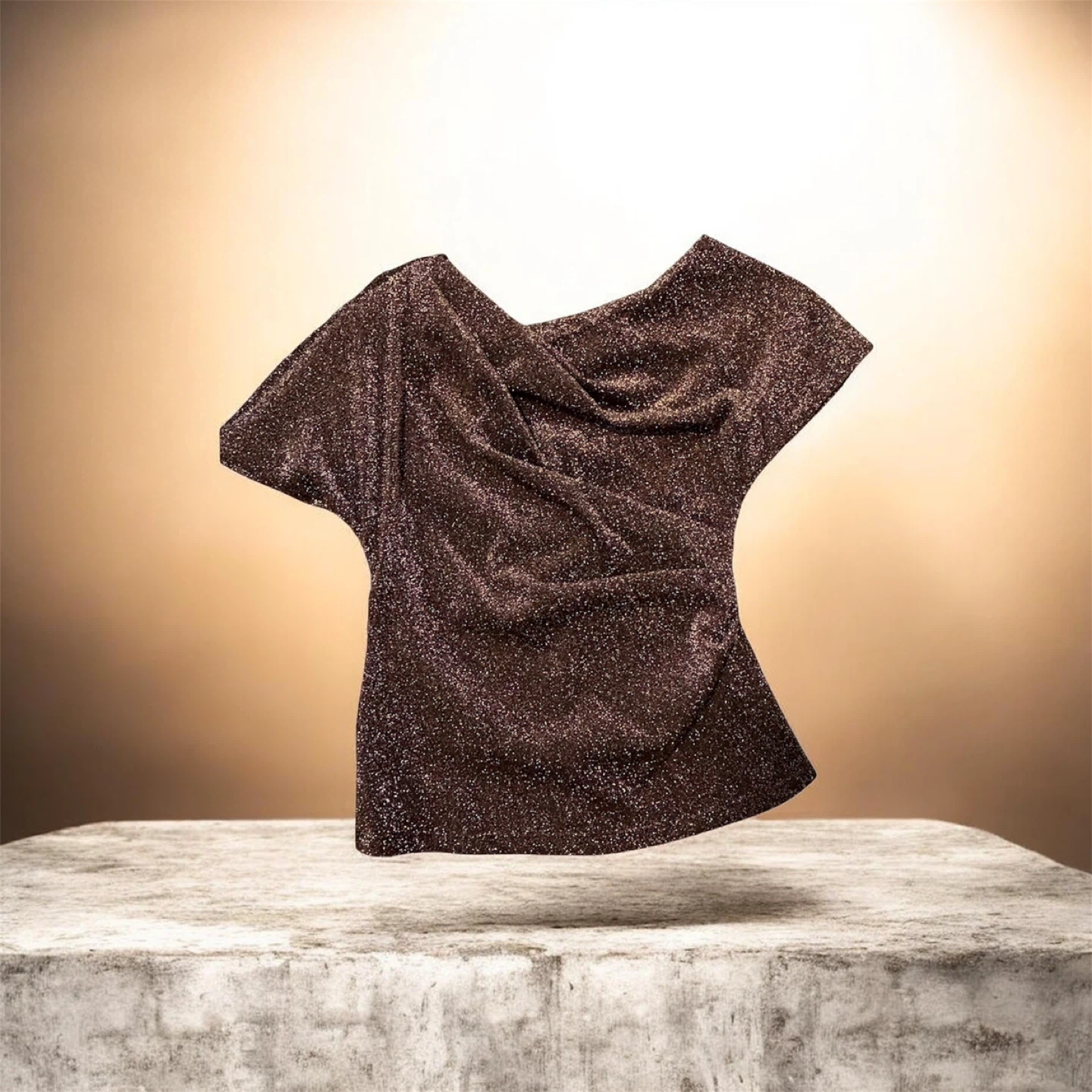 Sparkly Ruched Top - photo 4