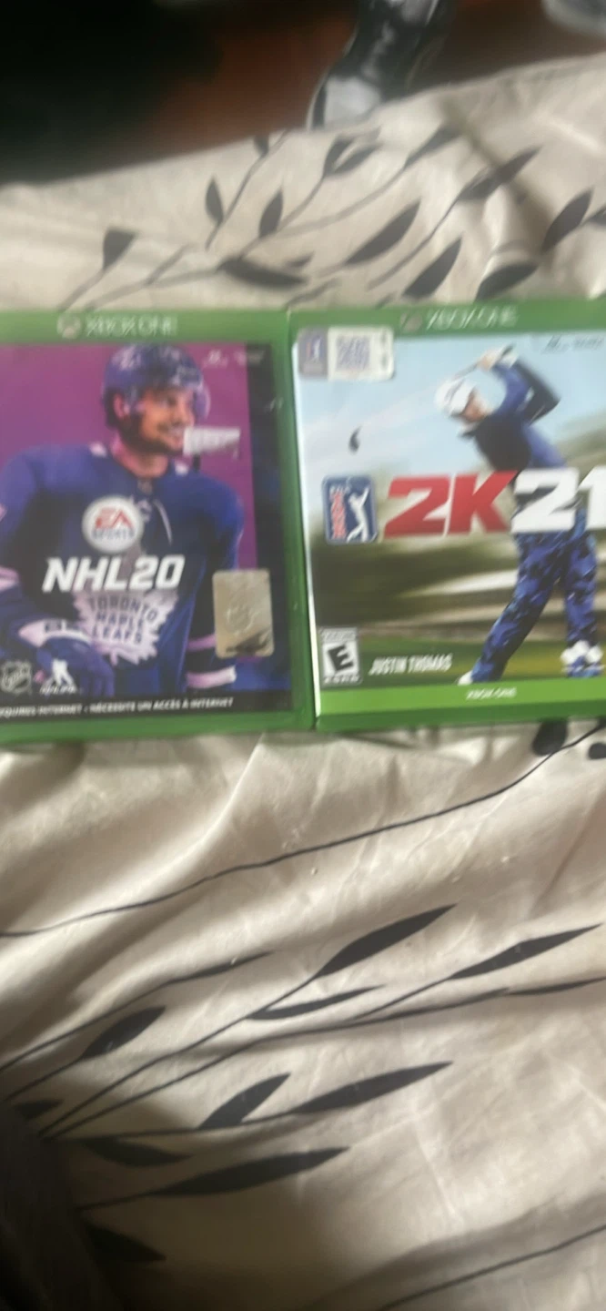 Xbox One NHL 20 and PGA Tour 2K21 Games