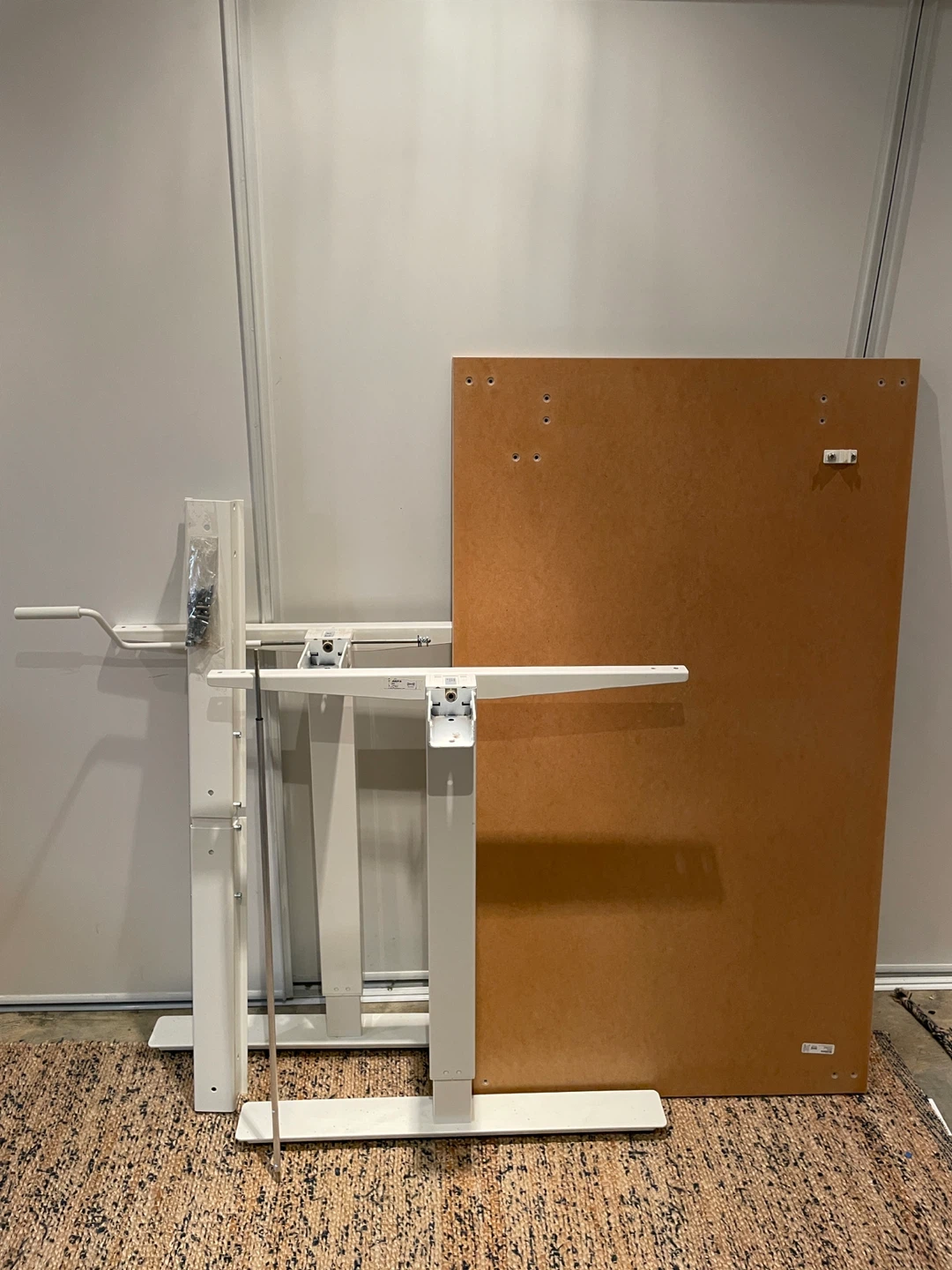 IKEA TROTTEN Sit/Stand Desk Frame 120x70 cm White - photo 4