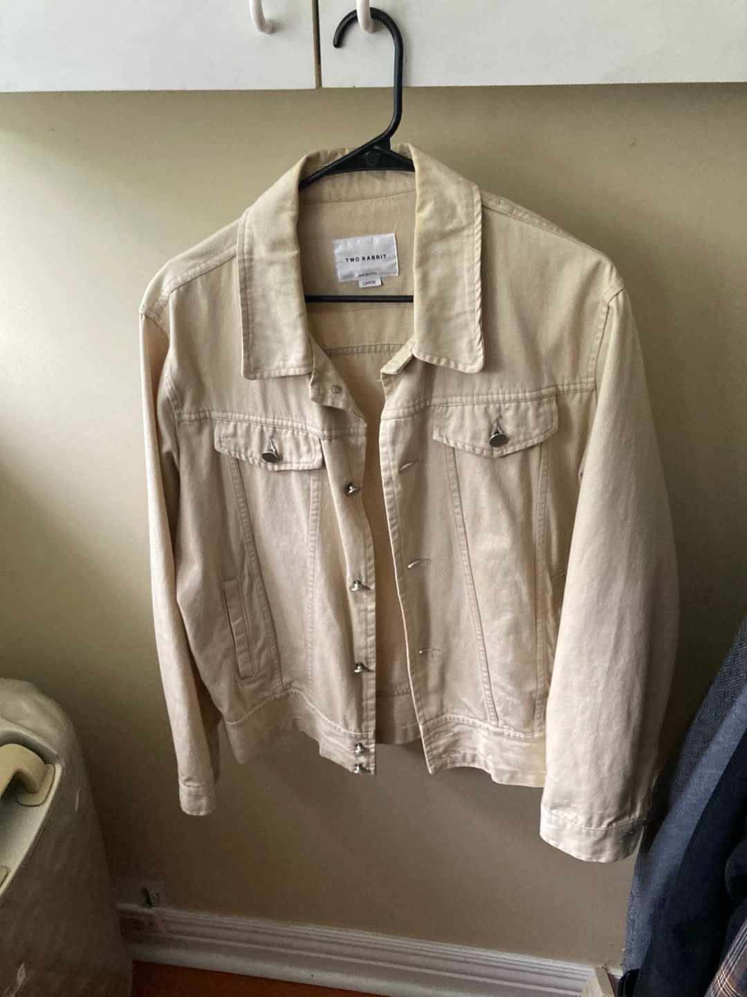 Two Rabbit Beige Denim Jacket
