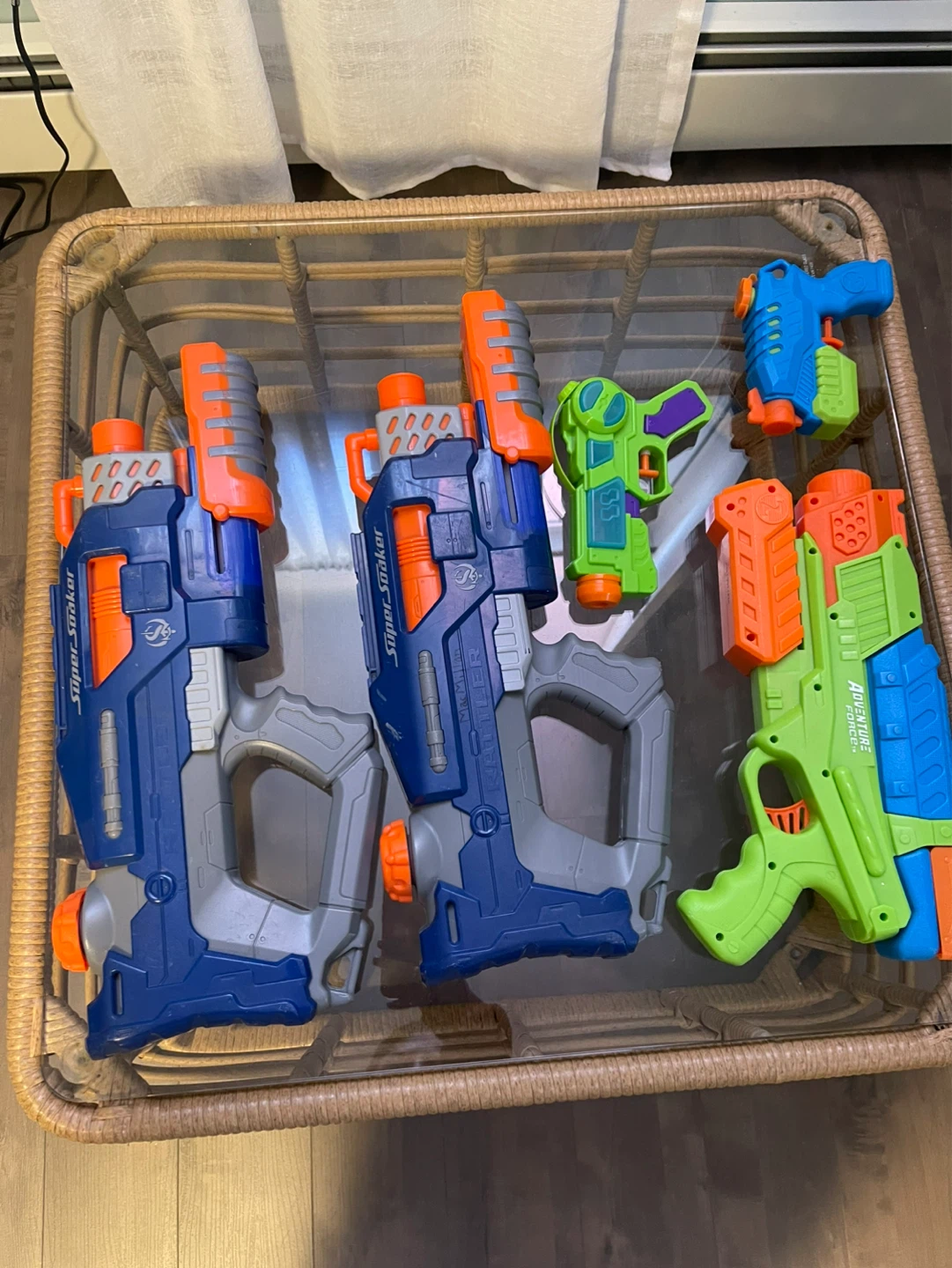 Super Soaker and Adventure Force Water Guns