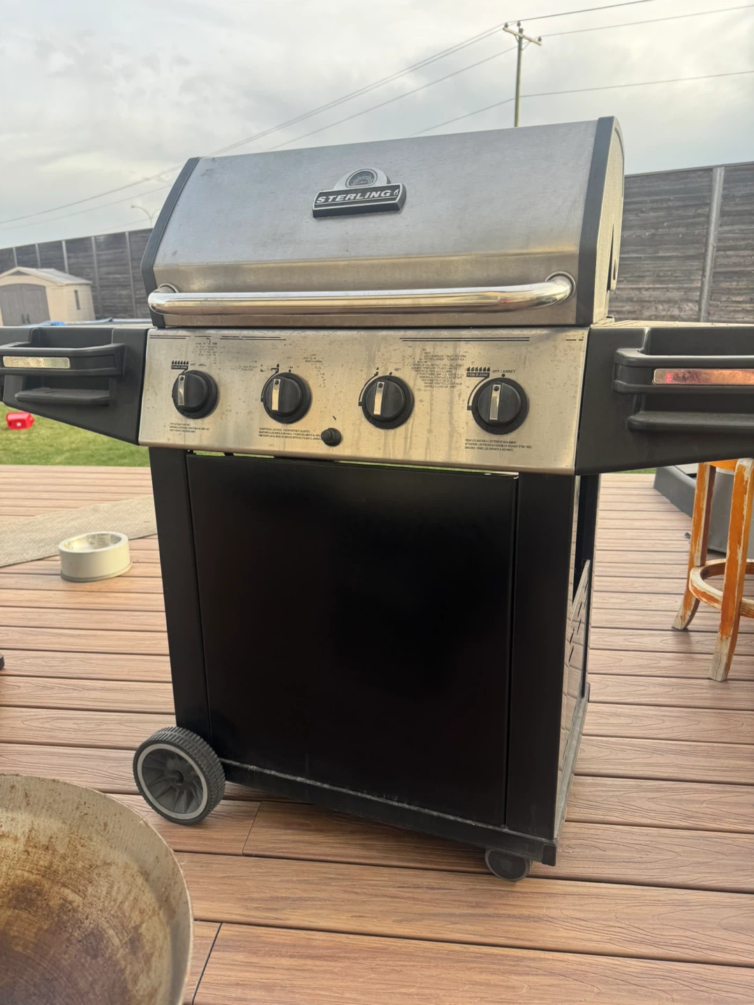 Sterling 4-Burner Propane Grill