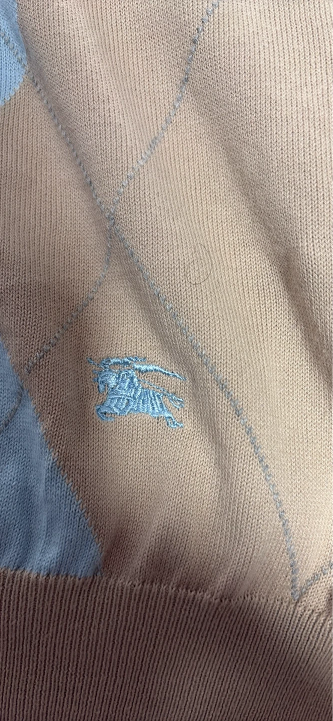 Burberry London Argyle Sweater XL - photo 2