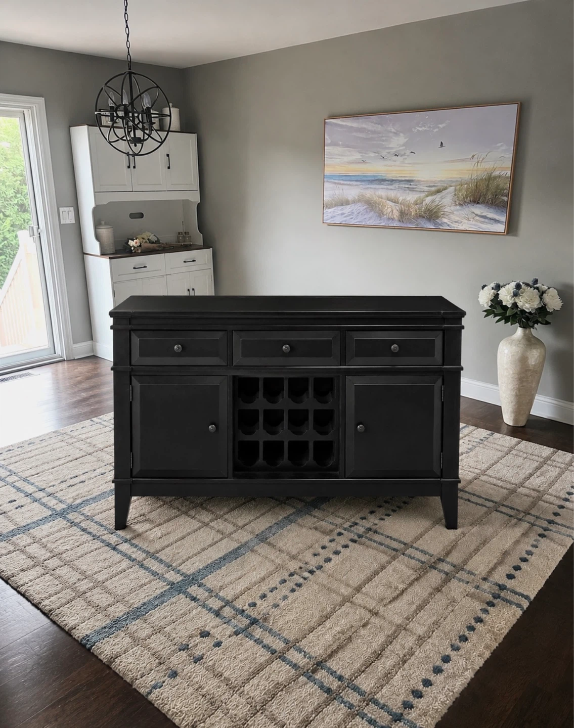 8 piece dining room set with extended warranty! - photo 2
