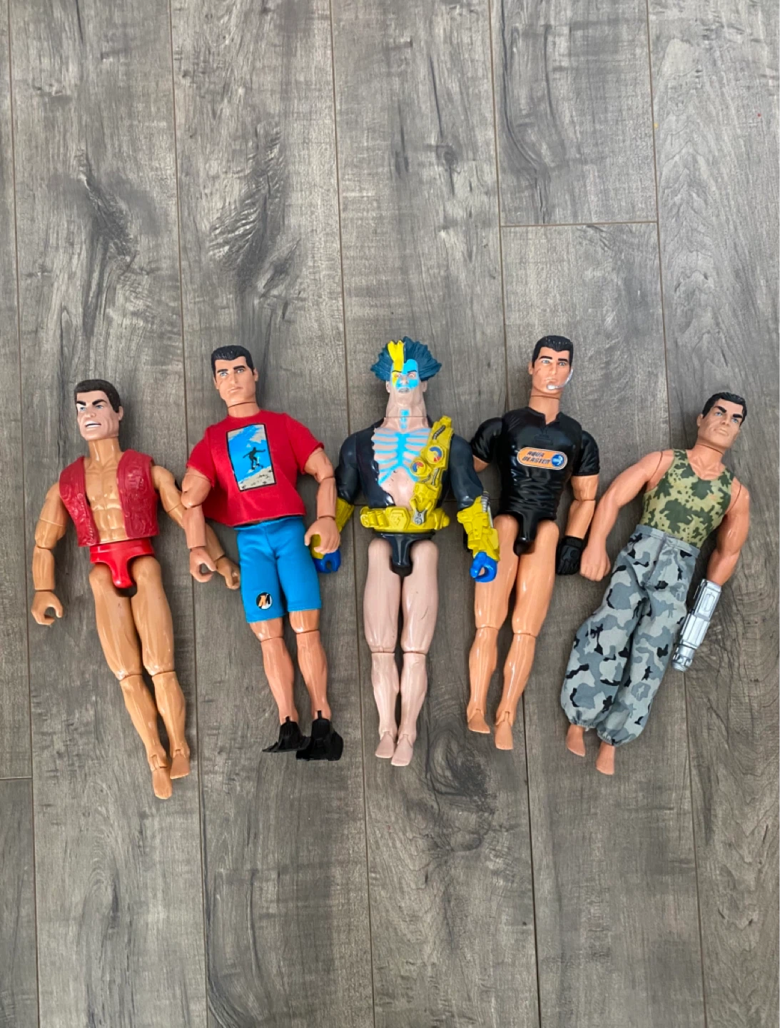 Hasbro action man figures 2000s mission 12” dolls