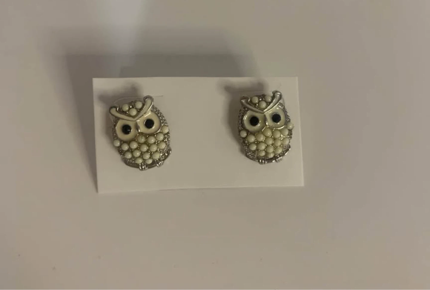 Cute Owl Stud Earrings