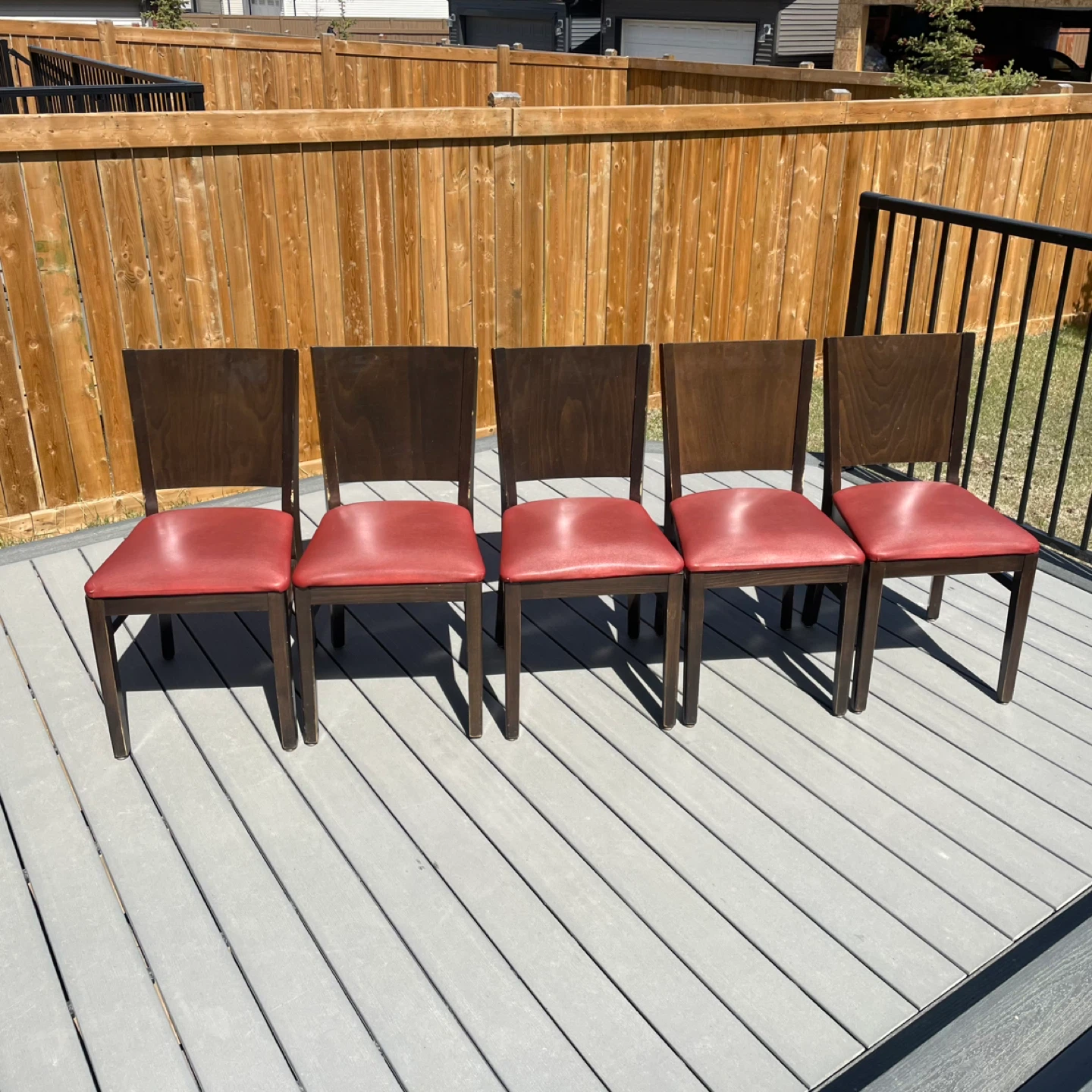 5 Dining Chairs - photo 2