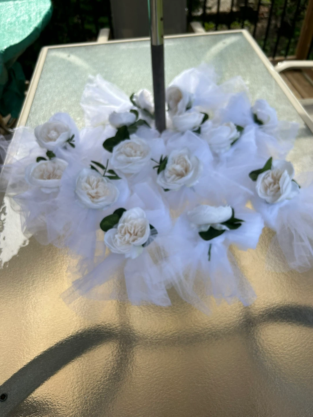 Wedding chair decor