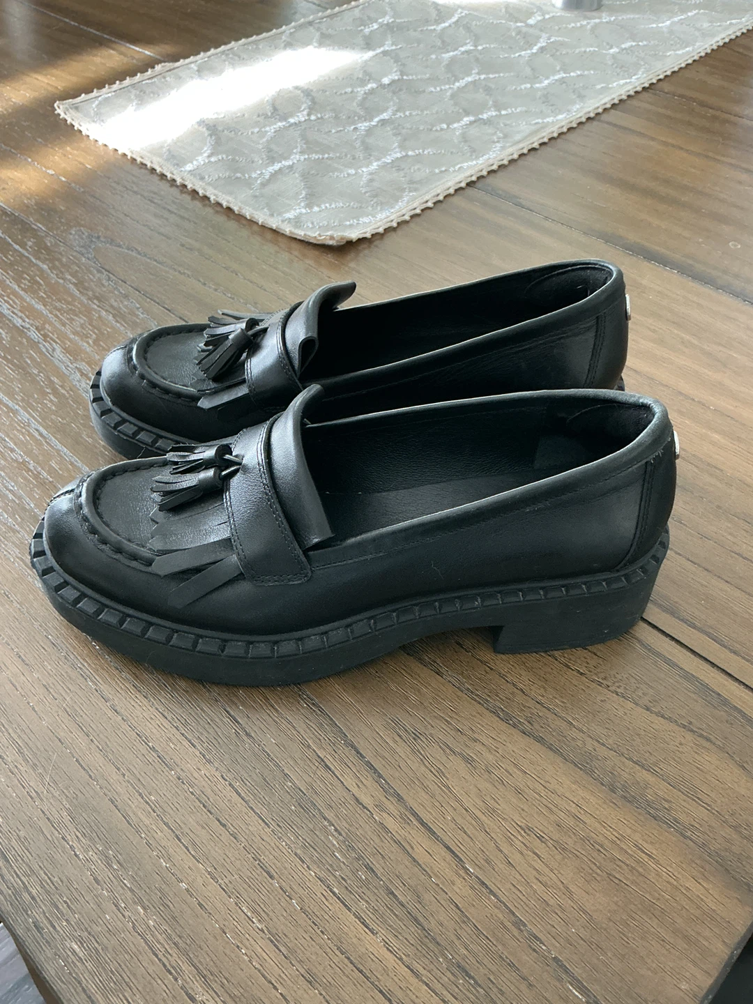 The Wishbone Collection Black Tassel Loafers - photo 2