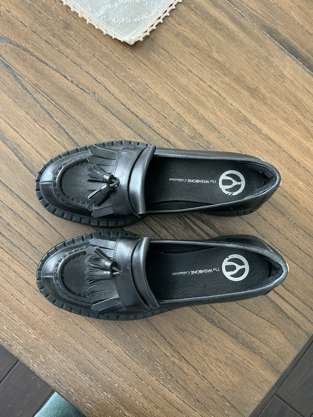 The Wishbone Collection Black Tassel Loafers - photo 3