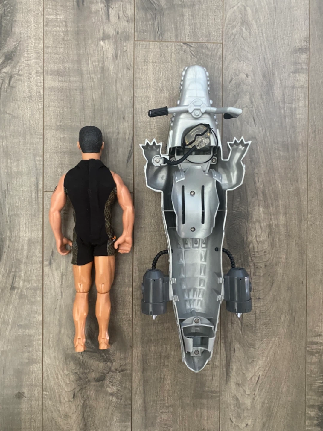 Action Man Crocodile Mission Year 2000 Hasbro Length 40cm - photo 2