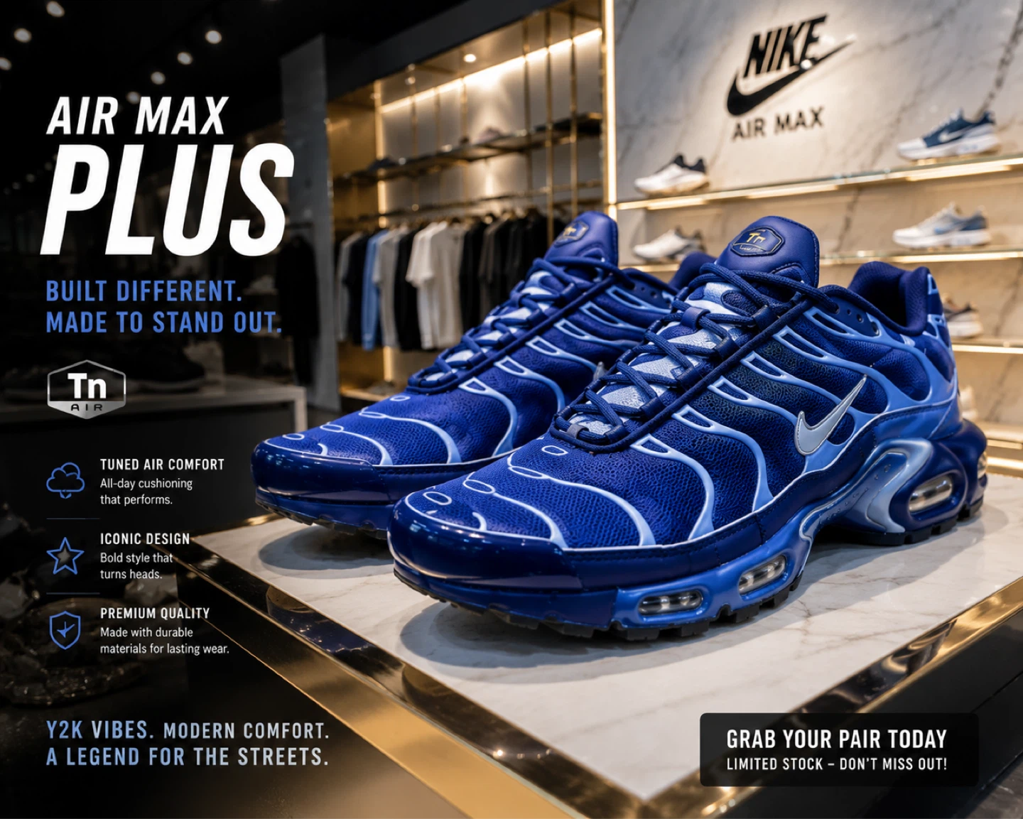 Nike Air Max Plus Men's Sneakers Size 9,10,11
