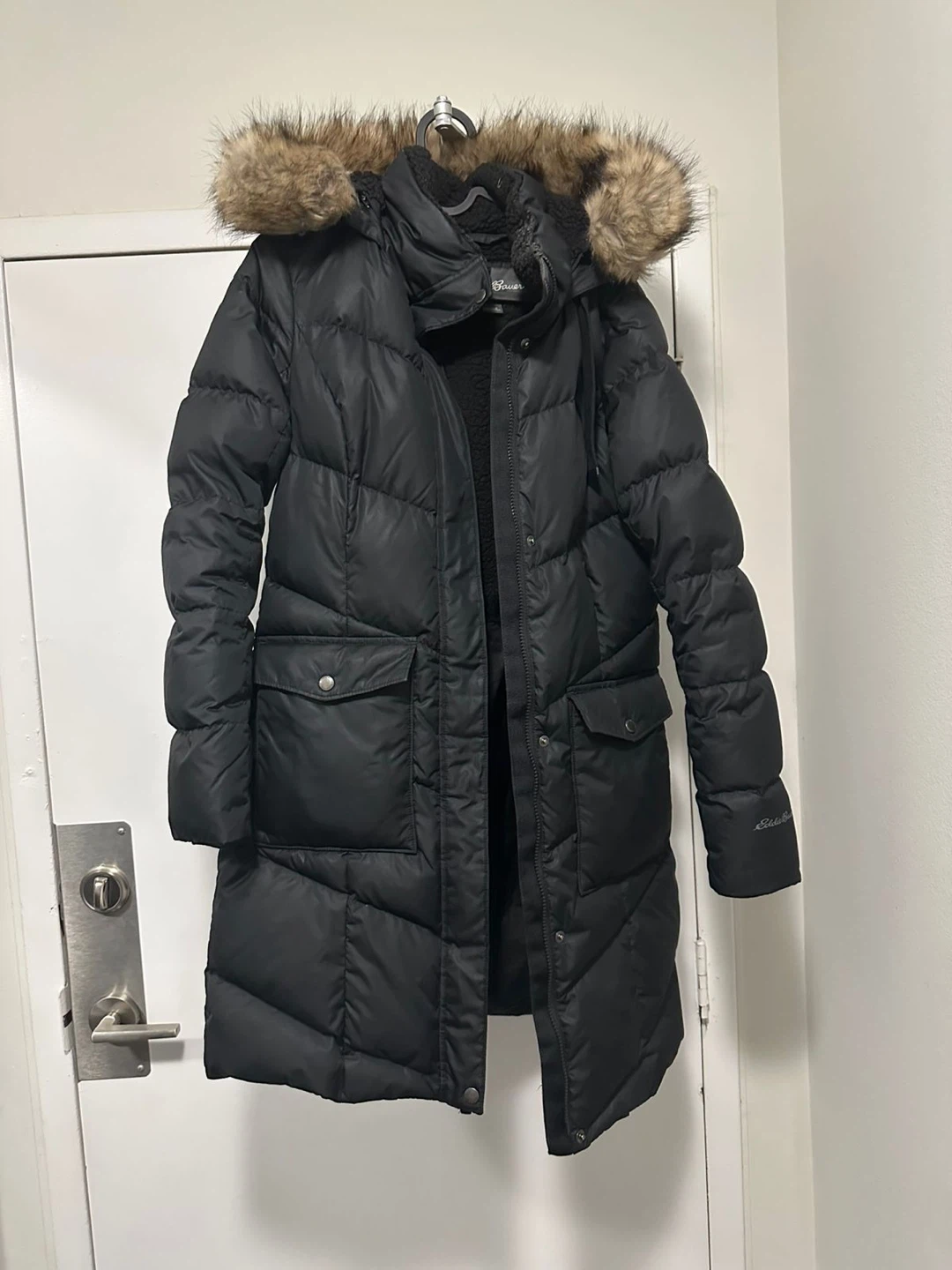 Eddie Bauer Women's Down Parka - Black