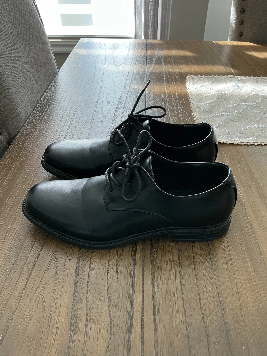 Hunter's Bay Black Oxford Dress Shoes - photo 2