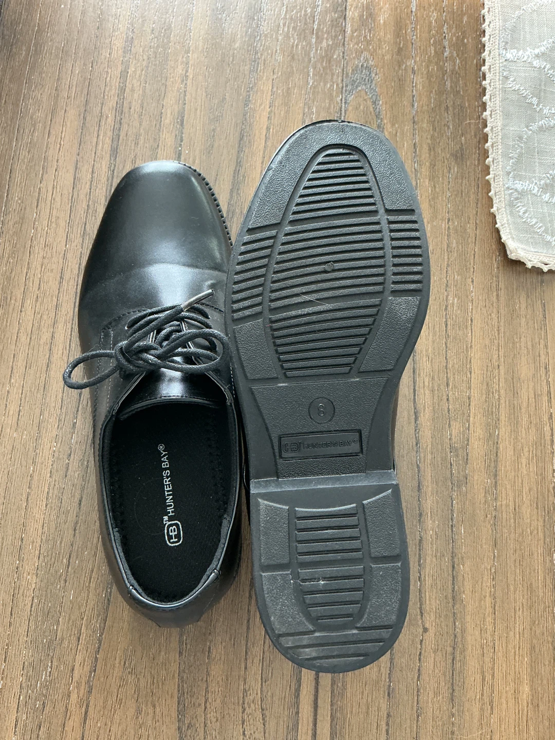 Hunter's Bay Black Oxford Dress Shoes - photo 5