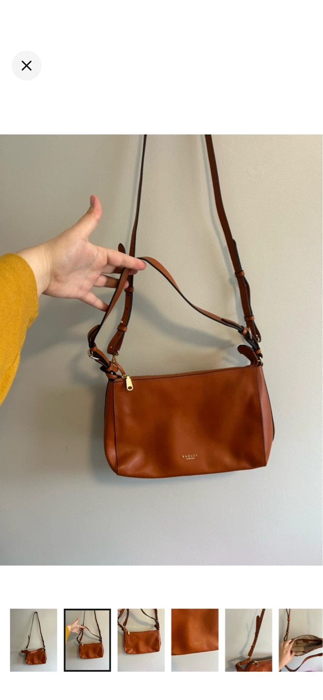 Radley London Brown Leather Crossbody Bag - photo 2