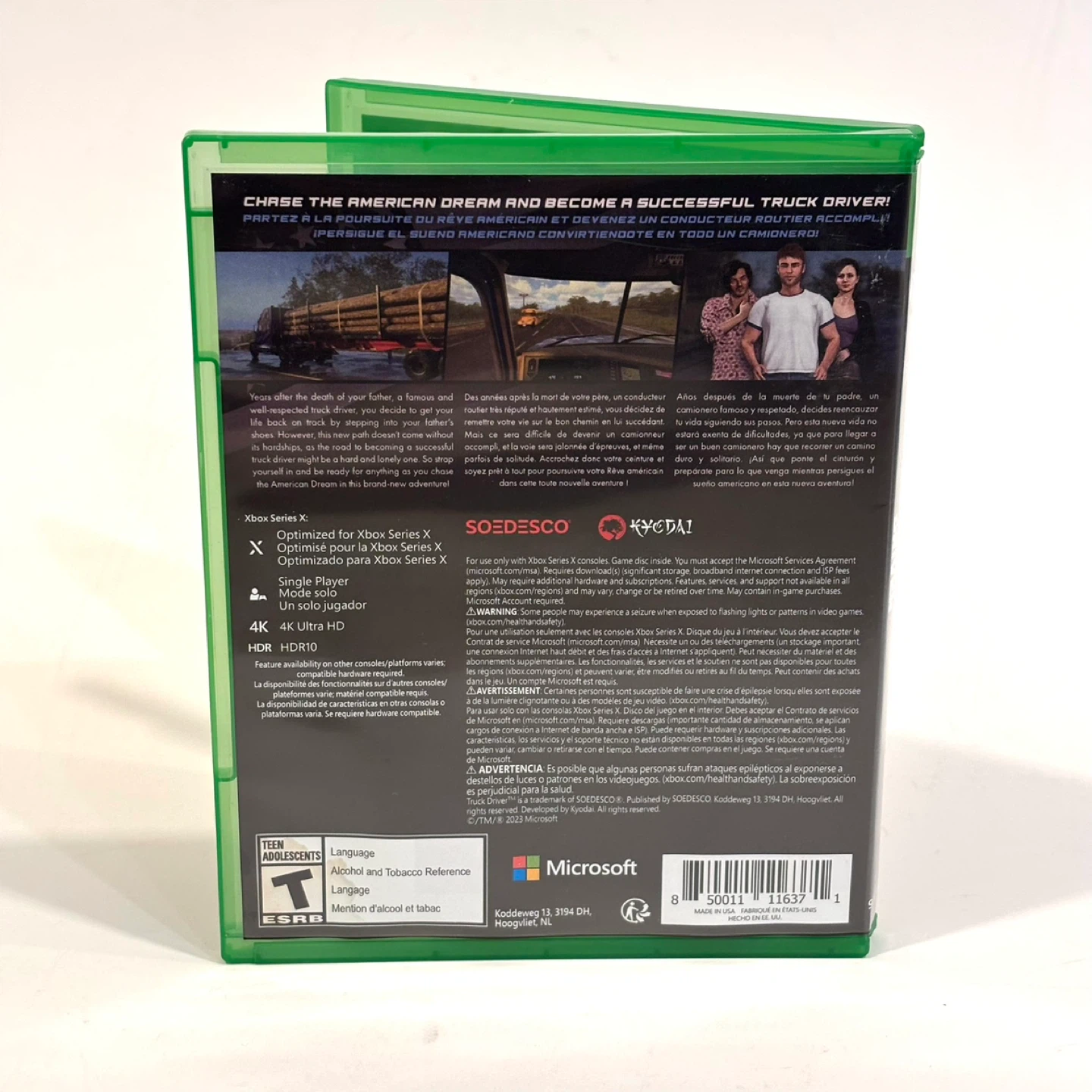 Truck Driver The American Dream - Xbox Series X - Mint Condition - photo 3