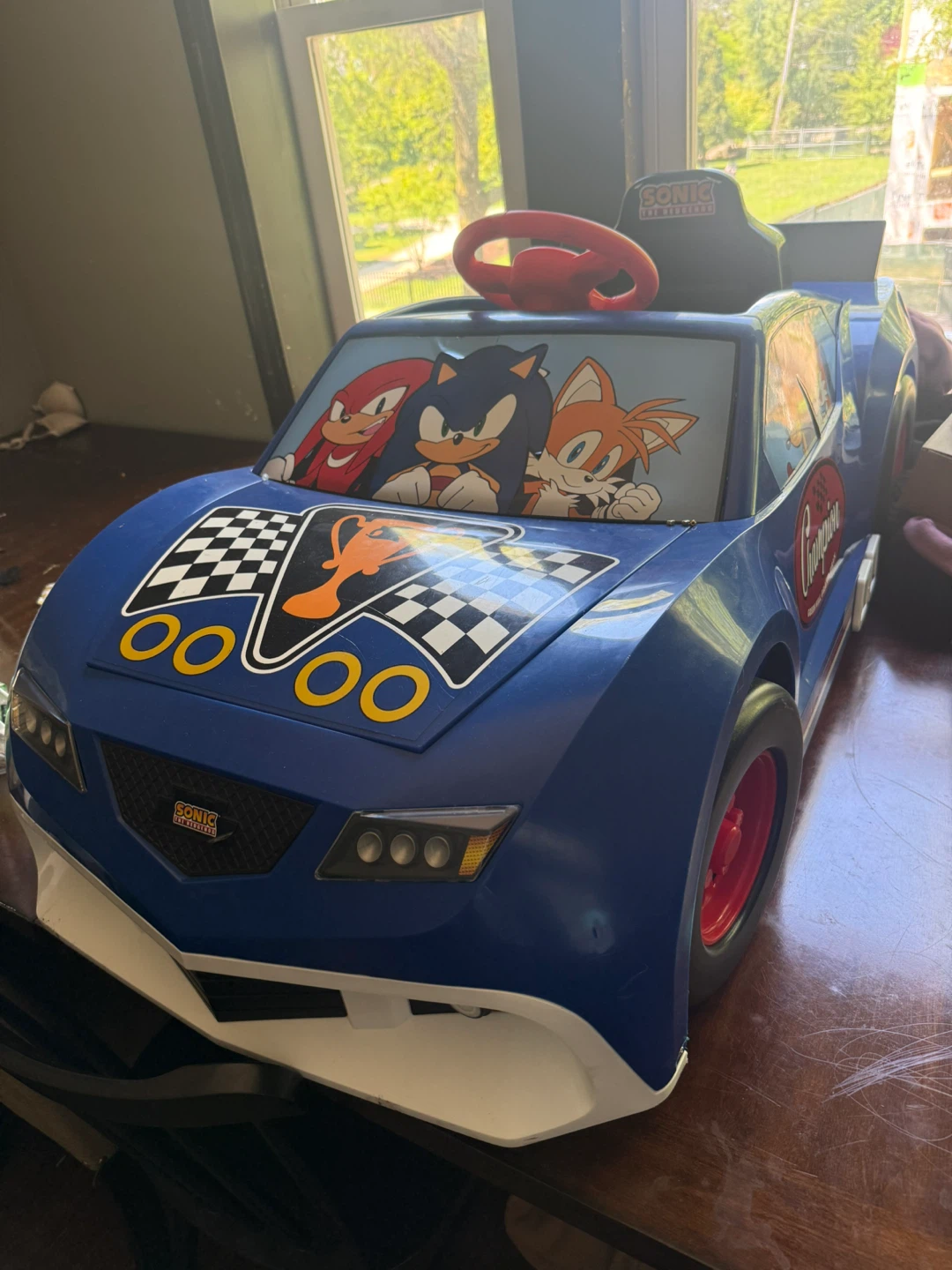 Sonic the Hedgehog Champion Green Hill Grand Prix Ride-On Car - photo 3