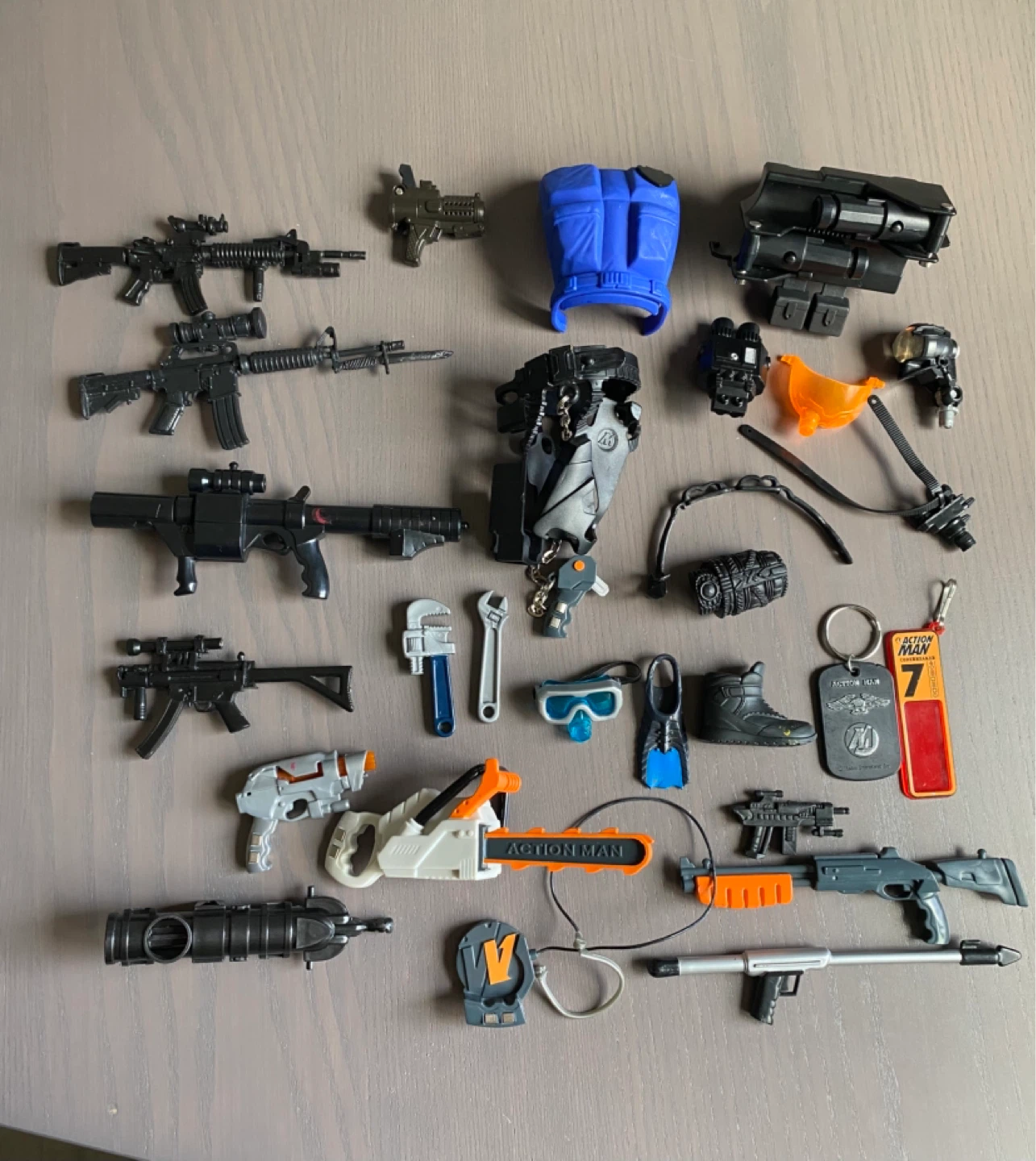 Action Man Toy Accessories Lot Hasbro mission 2000s
