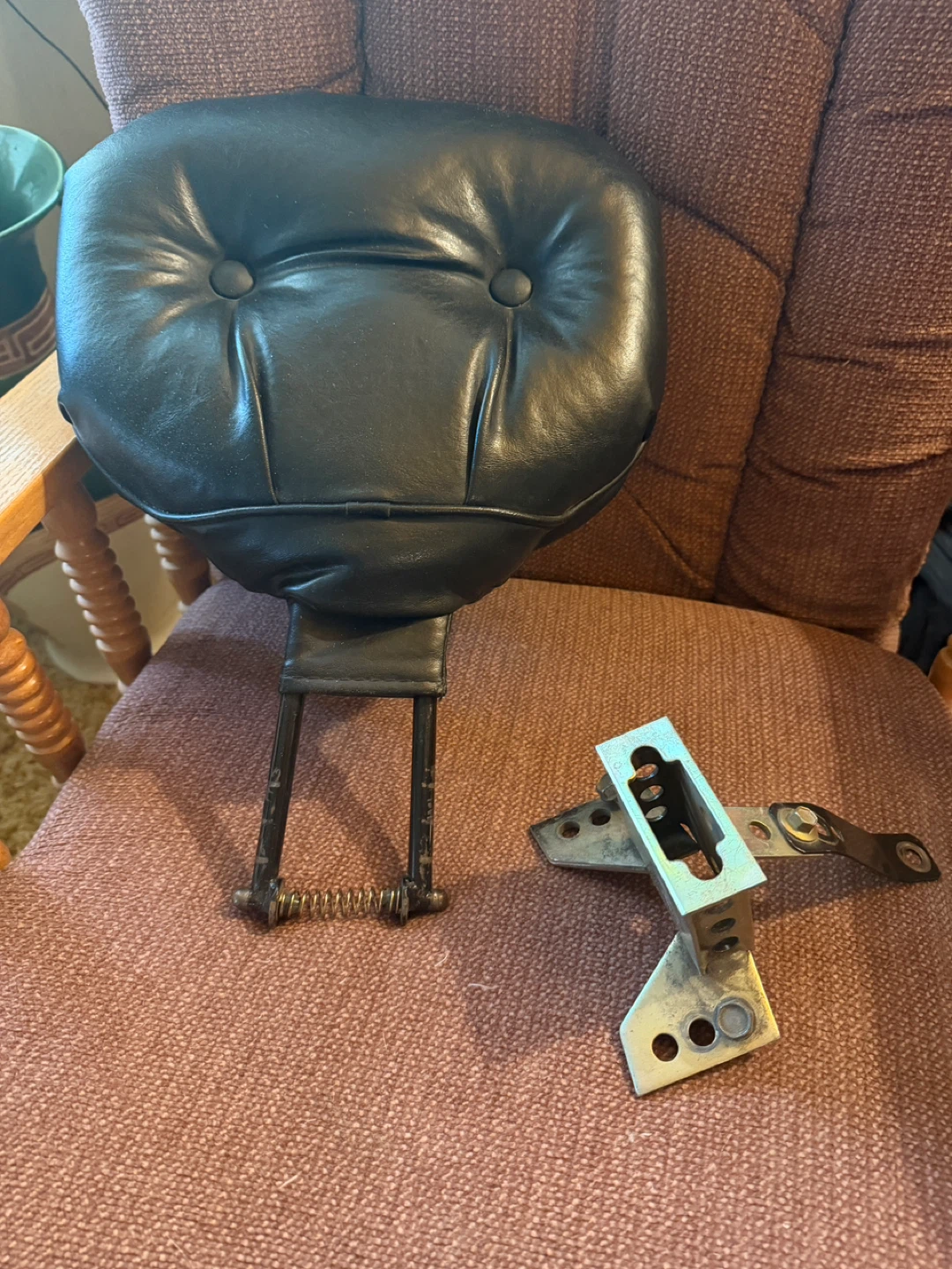 Motorcycle Backrest and Mount