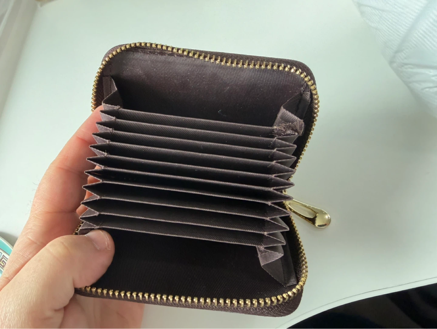 Zippered Card Holder Wallet with Fashion Art - photo 2