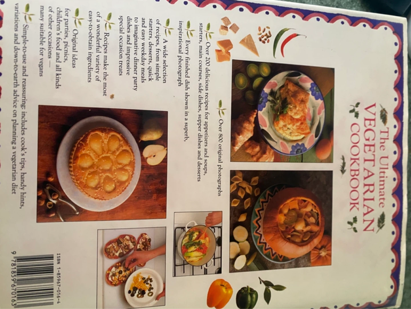 The Ultimate Vegetarian Cookbook by Roz Denny - photo 3