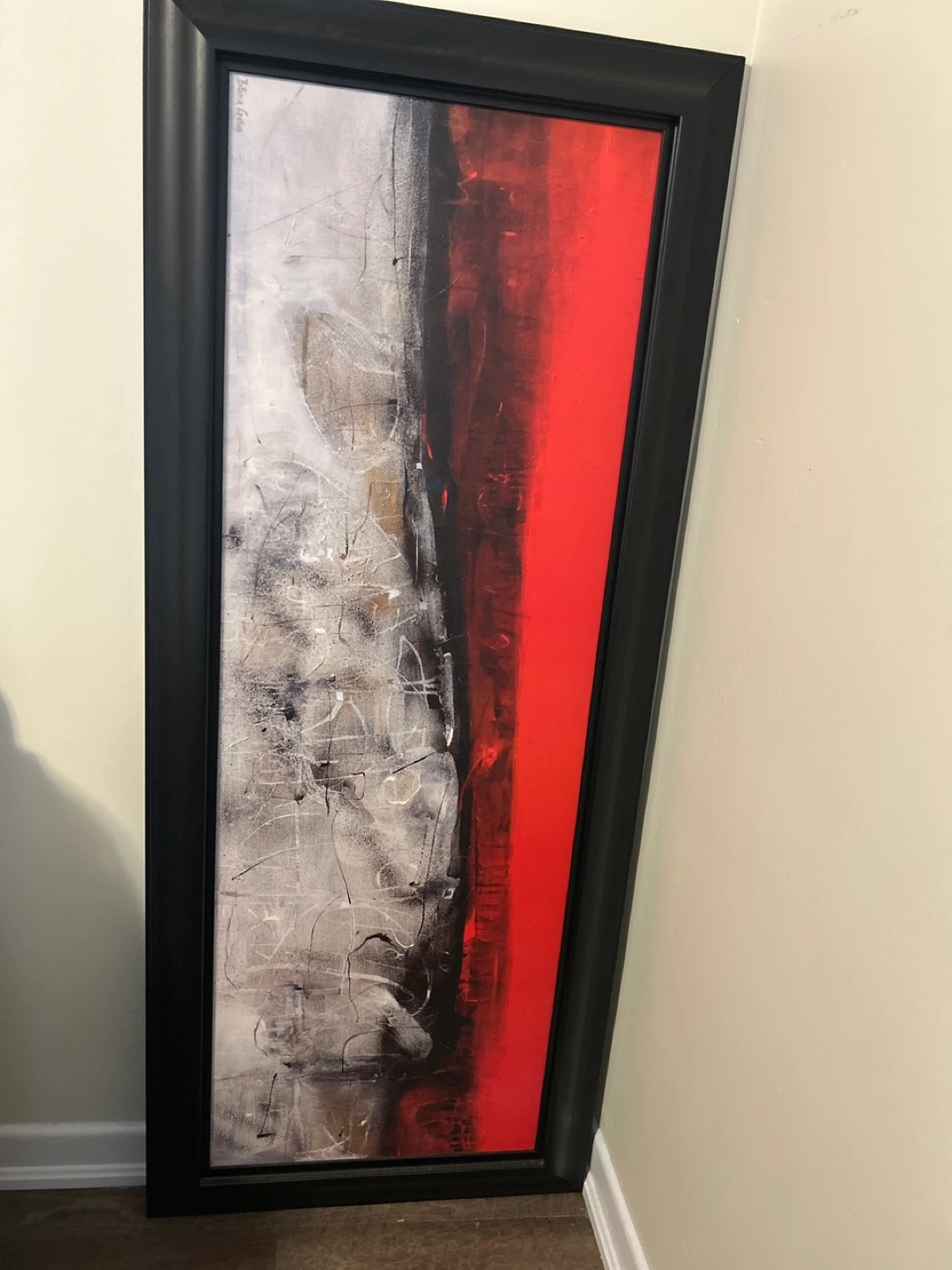 Framed Abstract Art Print - photo 2