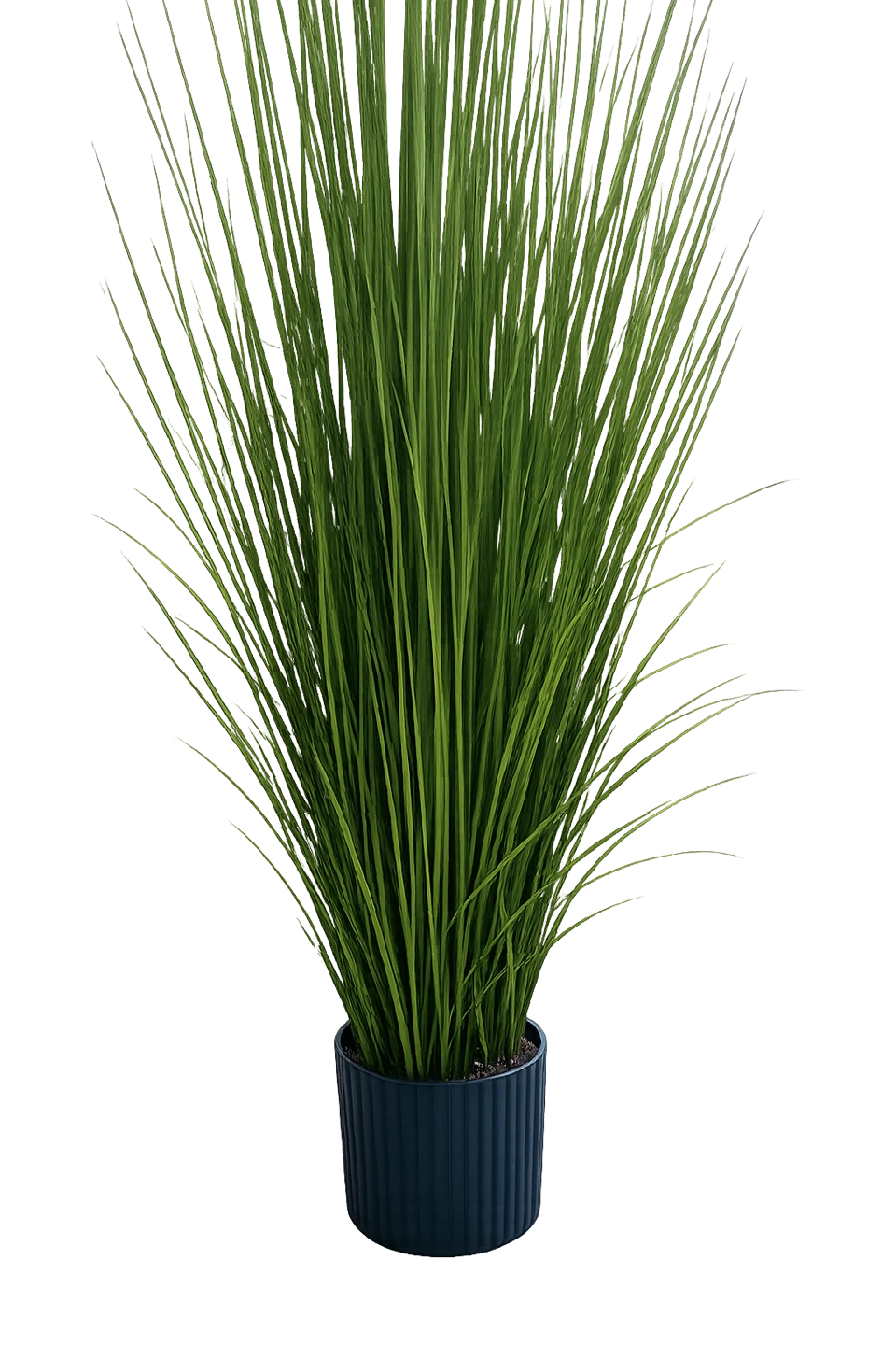 Artificial Grass Plant in Black pot