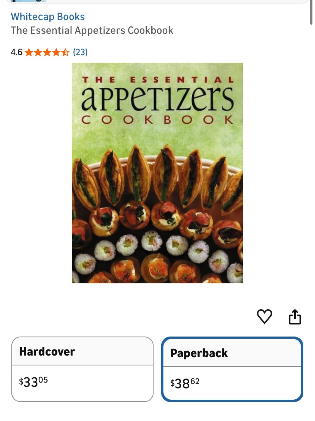 The Essential Appetizers Cookbook