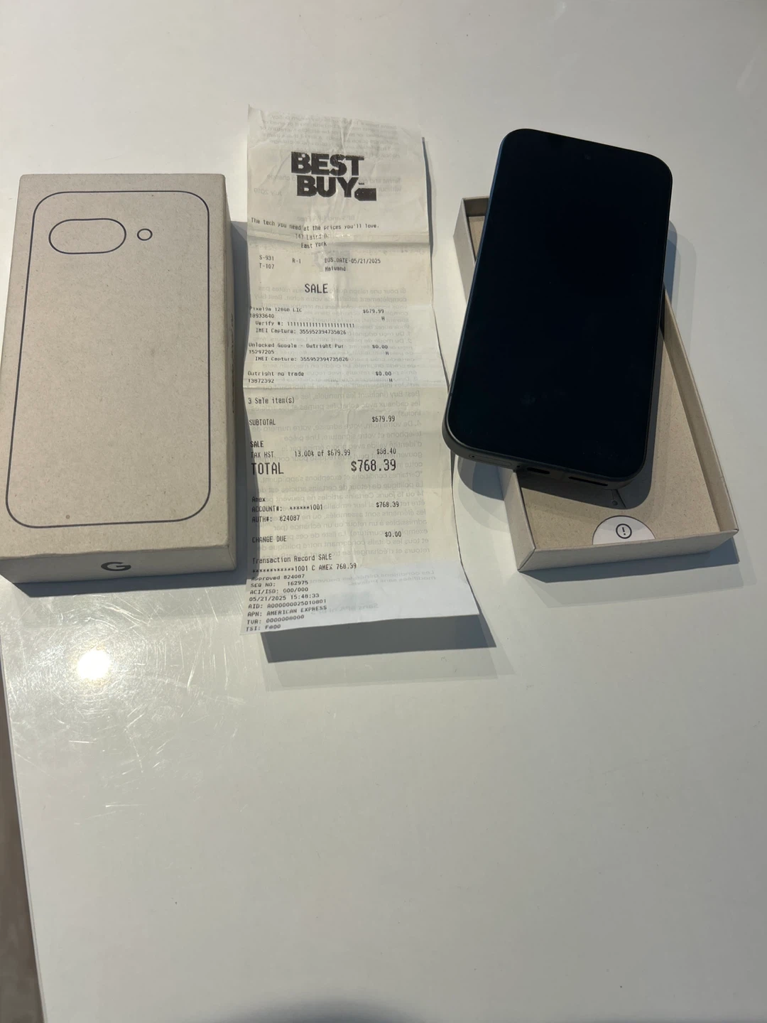 Google Pixel 9a 128GB Unlocked — Brand New