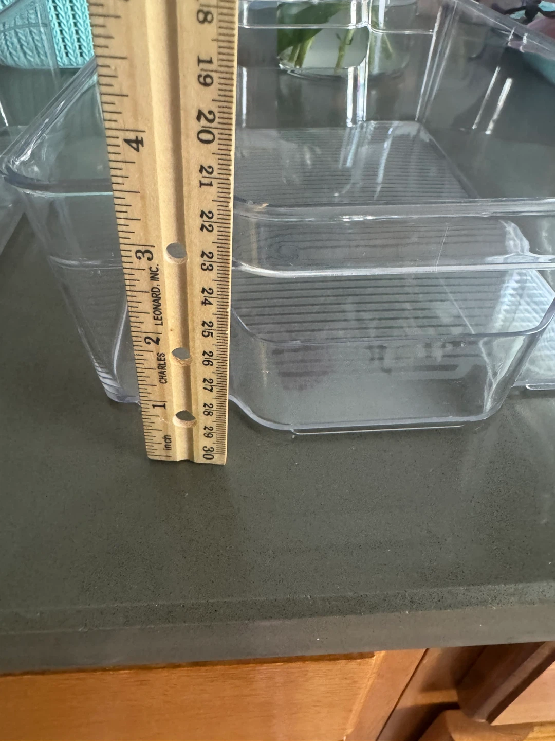 Clear Plastic Drawer Organizers (5 small & 2 large) - photo 5