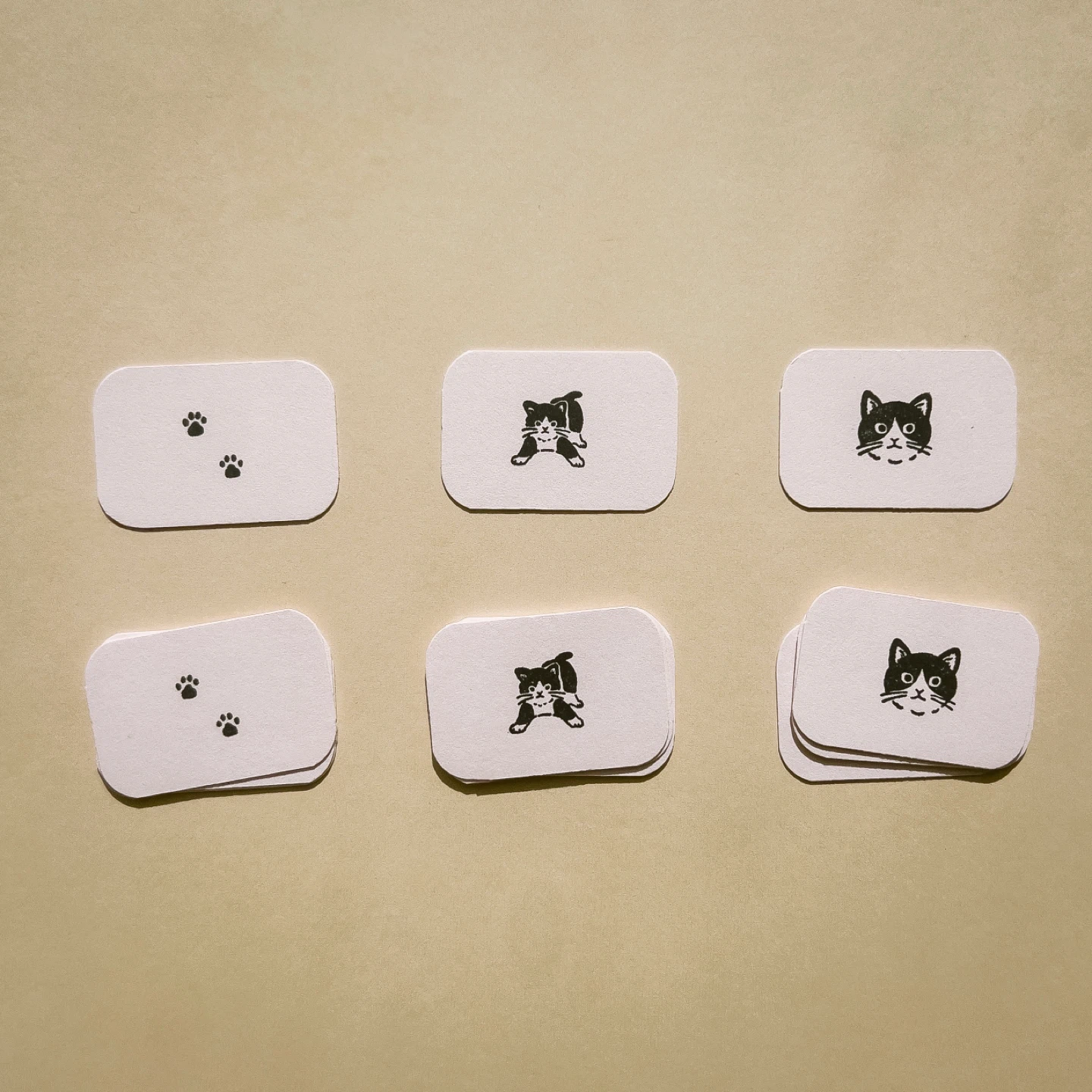 Teeny Tiny Cat Theme Note Cards with Envelopes - photo 2