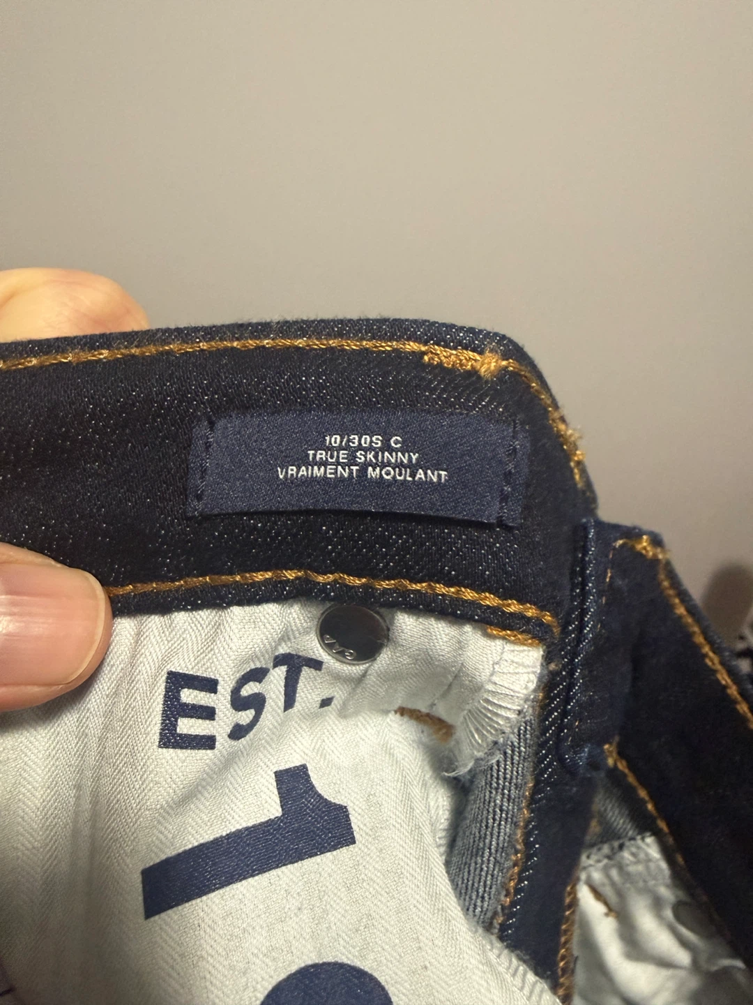 GAP True Skinny Jeans - Size 10/30S G - photo 2