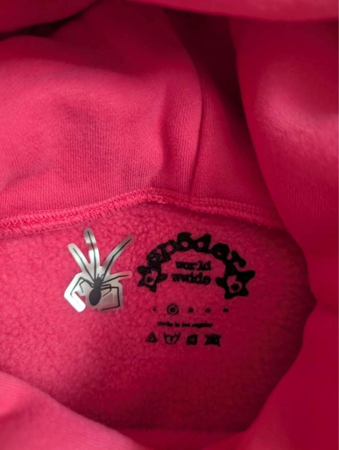 Spider Worldwide Hoodie - Pink - Medium - photo 3