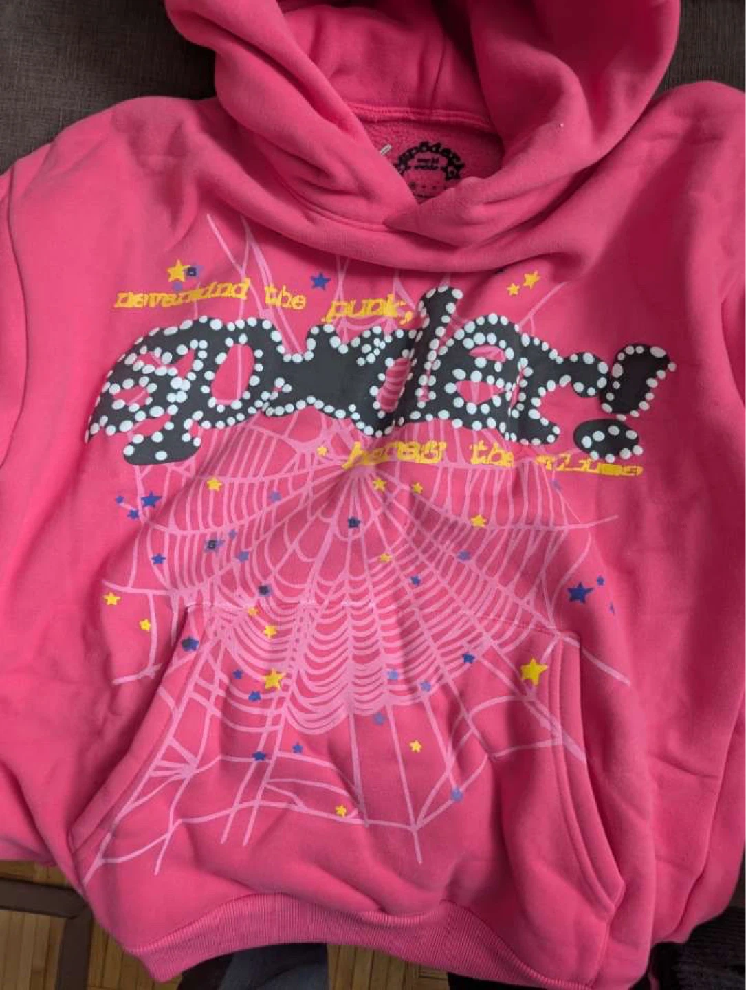 Spider Worldwide Hoodie - Pink - Medium
