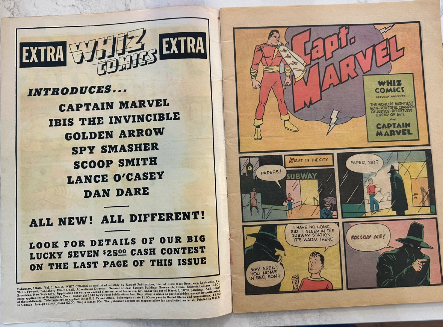 First Edition Whiz Comics #2 -Treasury Edition - photo 3