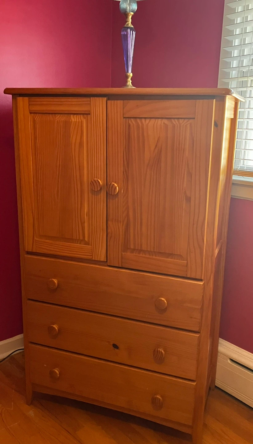 Solid Pine Armoire