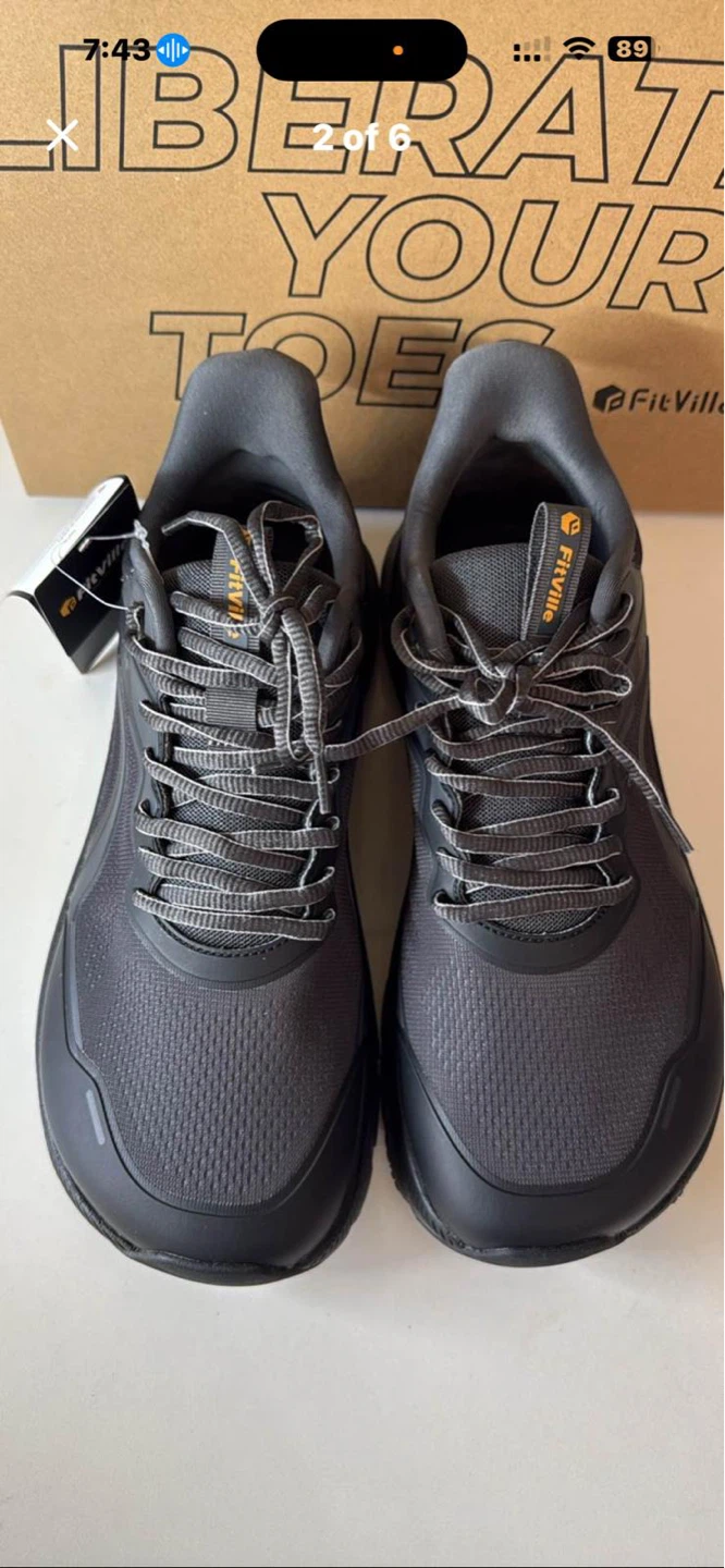 FitVille Black Running Shoes - photo 2
