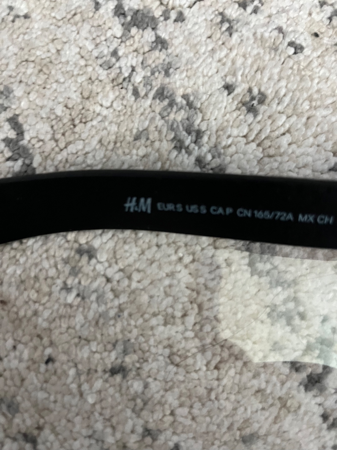 H&M Black and Tan Belt - Size S - photo 2