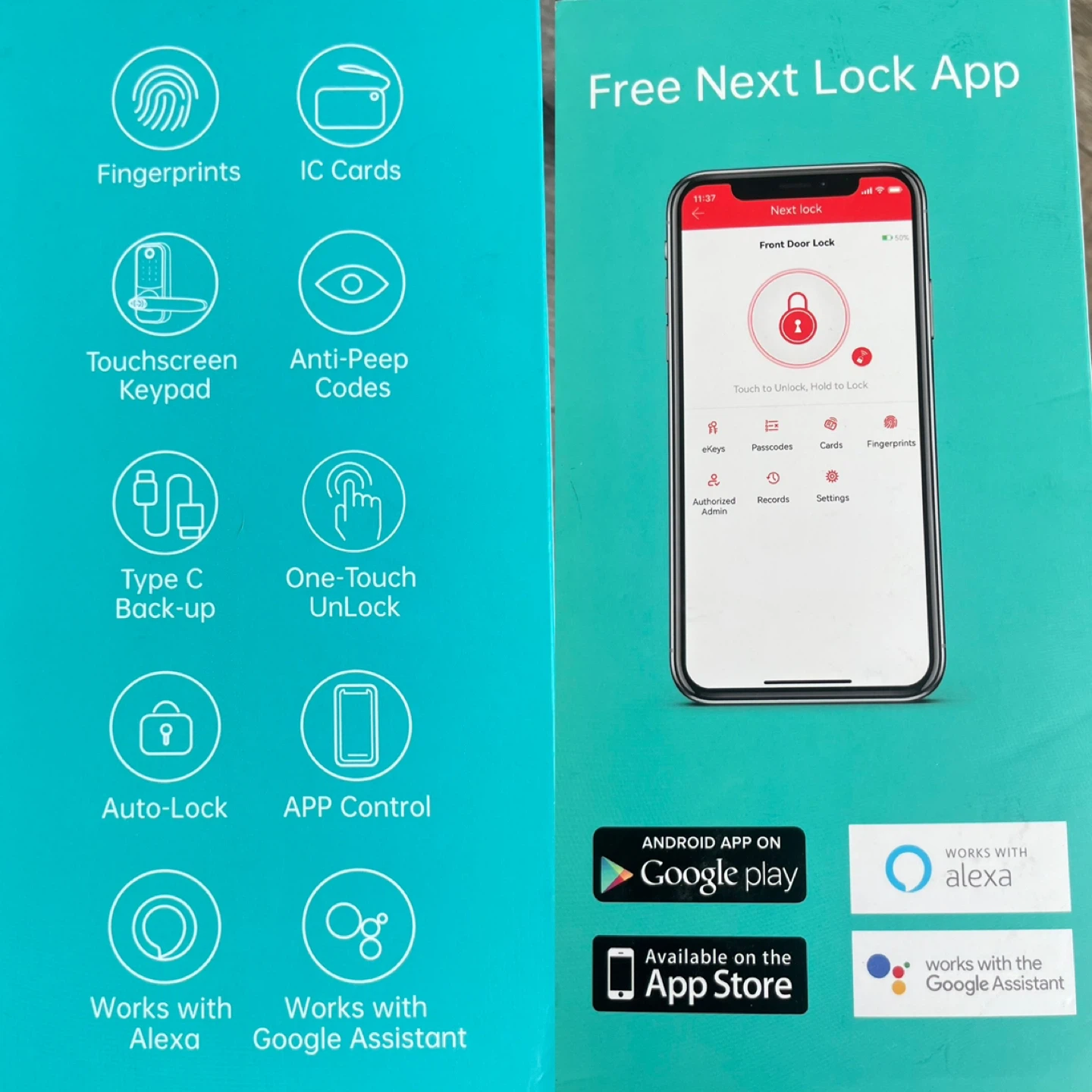 Hornbill Smart Door Lock with Fingerprint and Keypad - photo 2