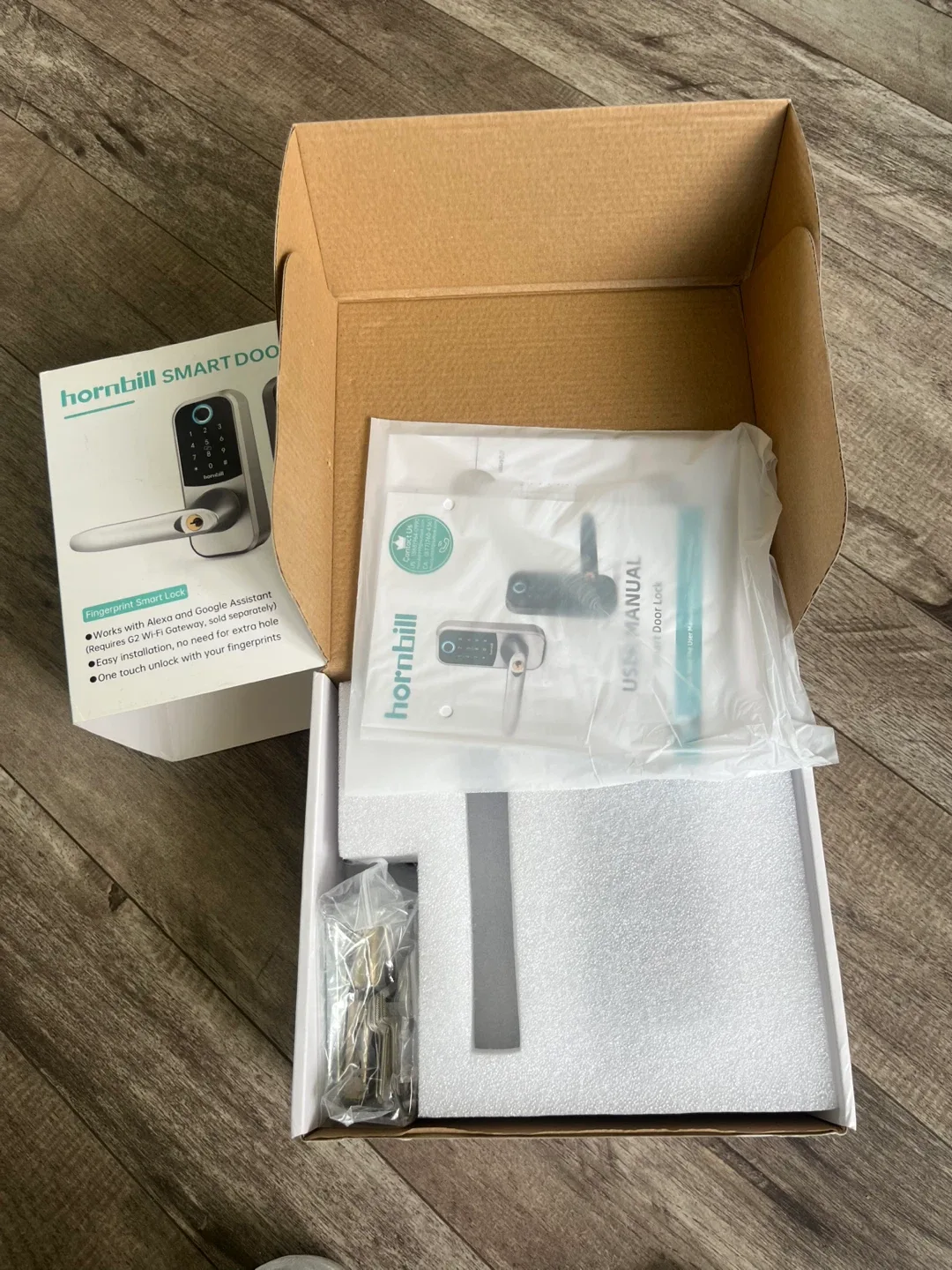 Hornbill Smart Door Lock with Fingerprint and Keypad - photo 4