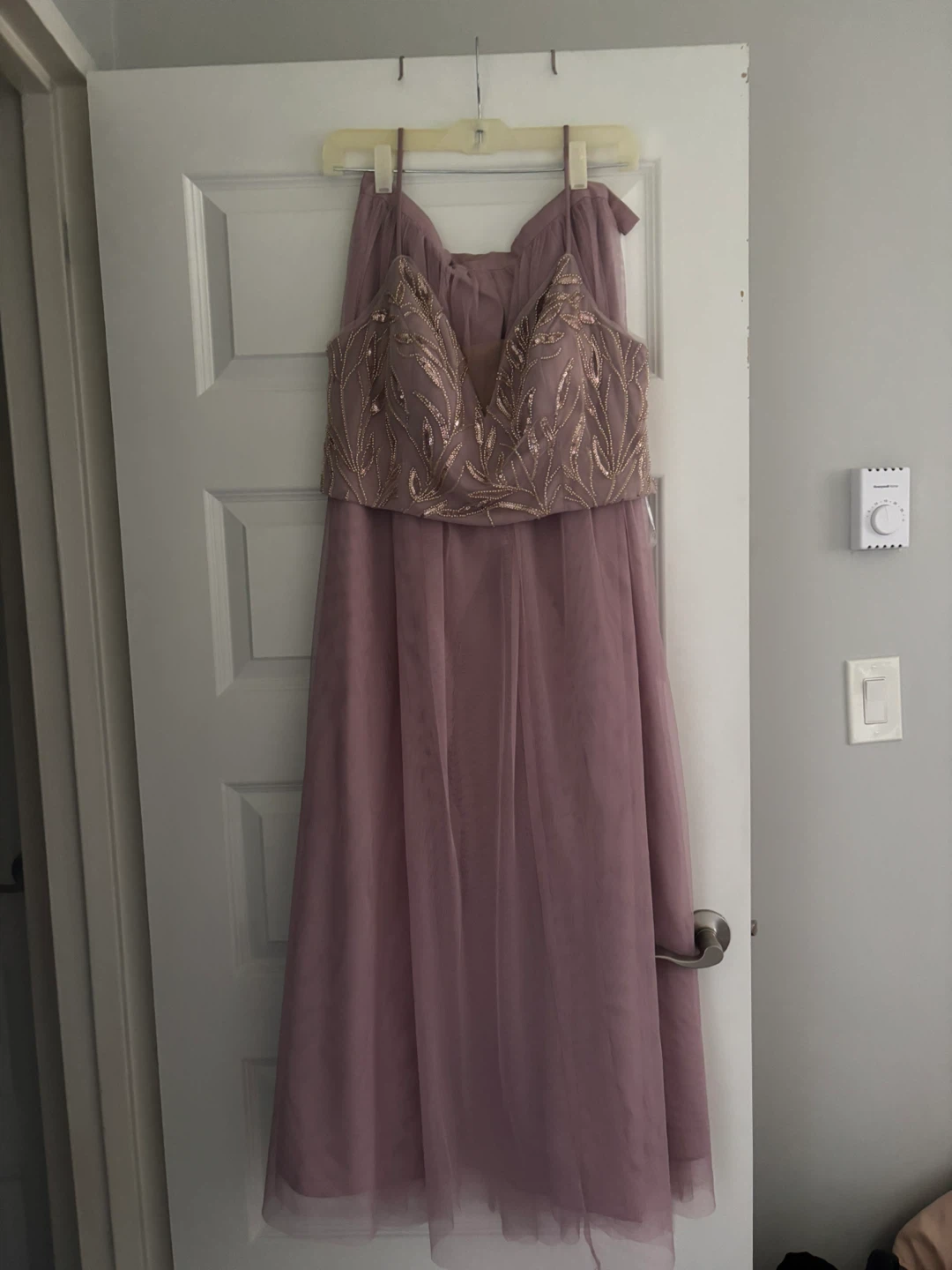 Dusty Rose Embellished top and Tule skirt - photo 2