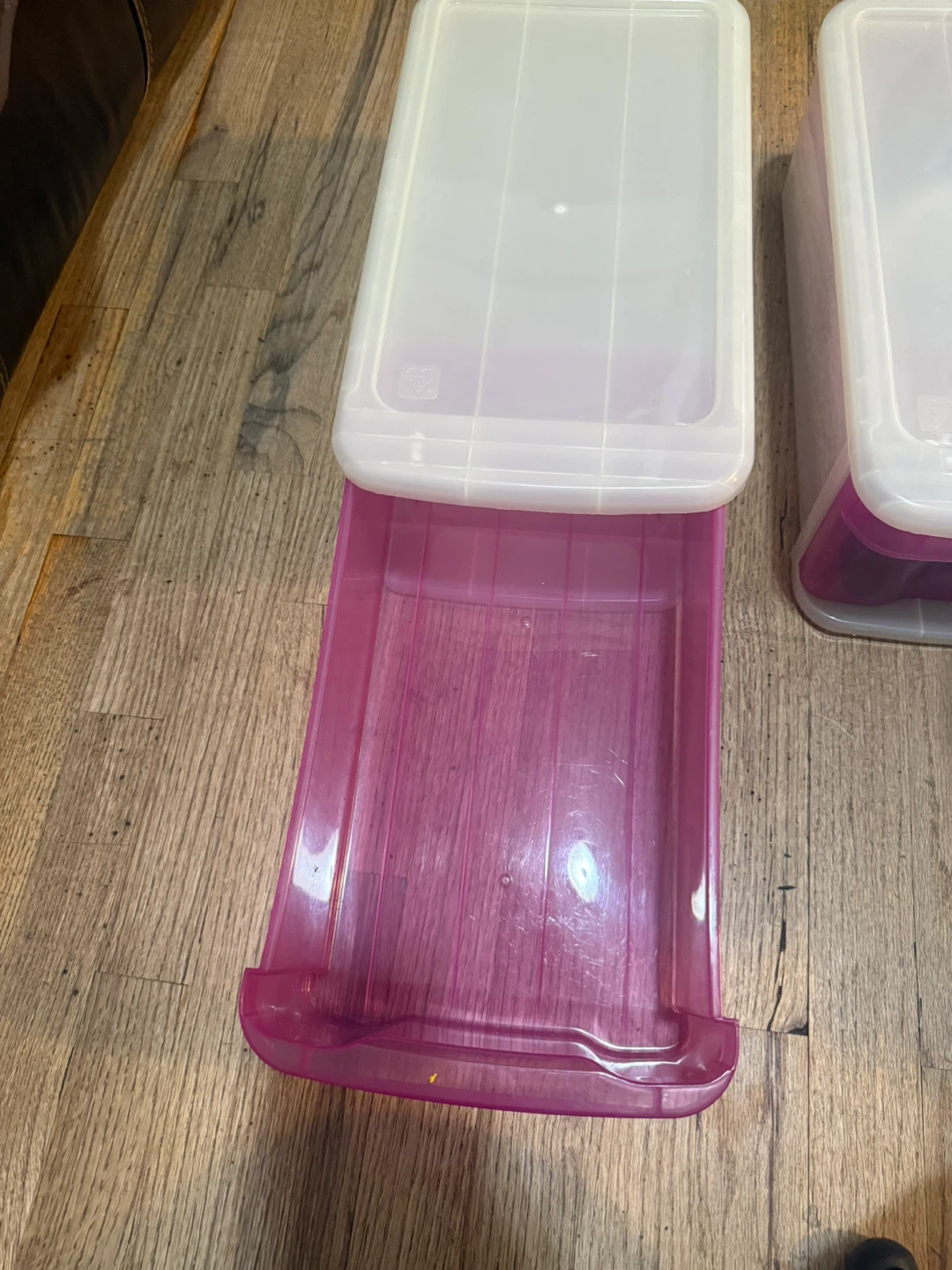 Stackable Storage Bins with Drawers (Set of 2) - photo 4