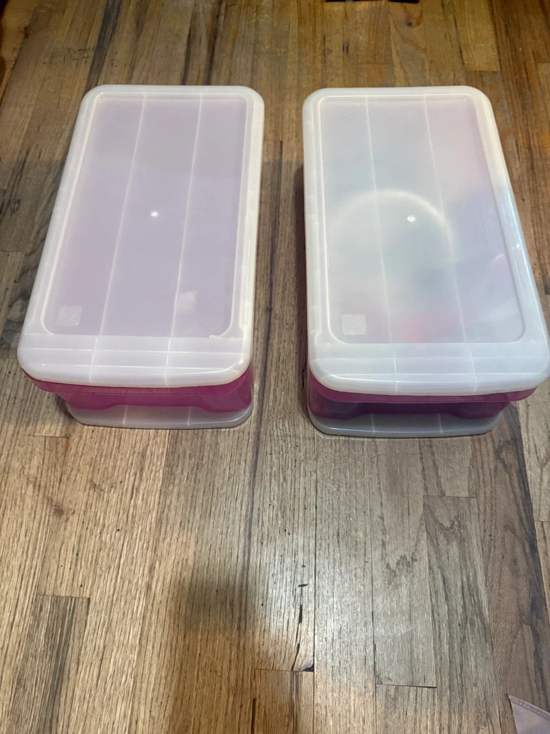 Stackable Storage Bins with Drawers (Set of 2) - photo 3