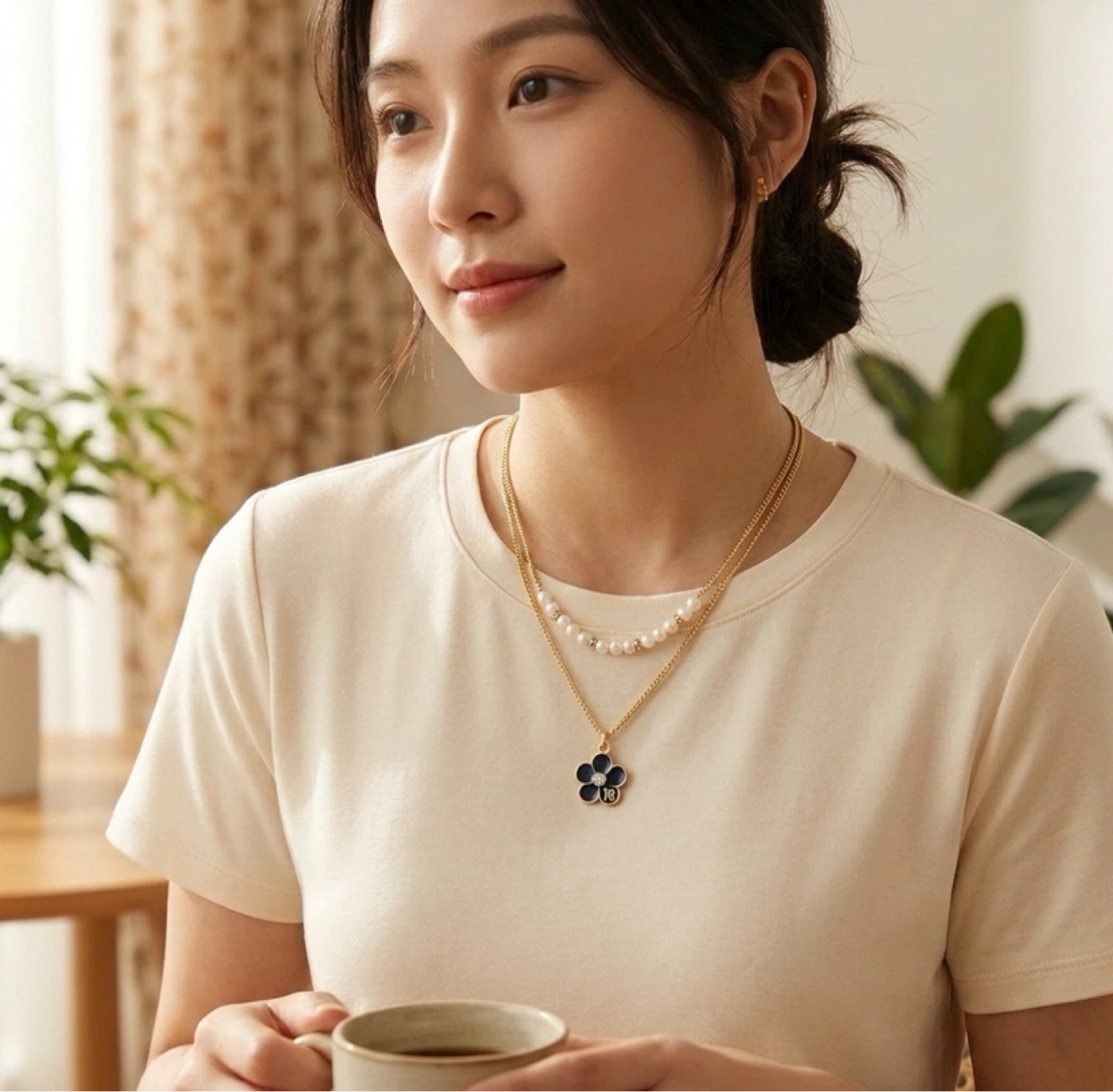 Women Brand New Double-Layer Necklace - photo 4