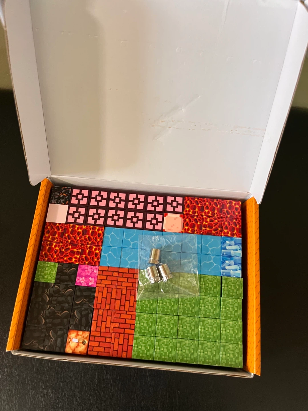 NEW Magnetic Minecraft-Themed Building Cubes - 160 pcs - photo 3
