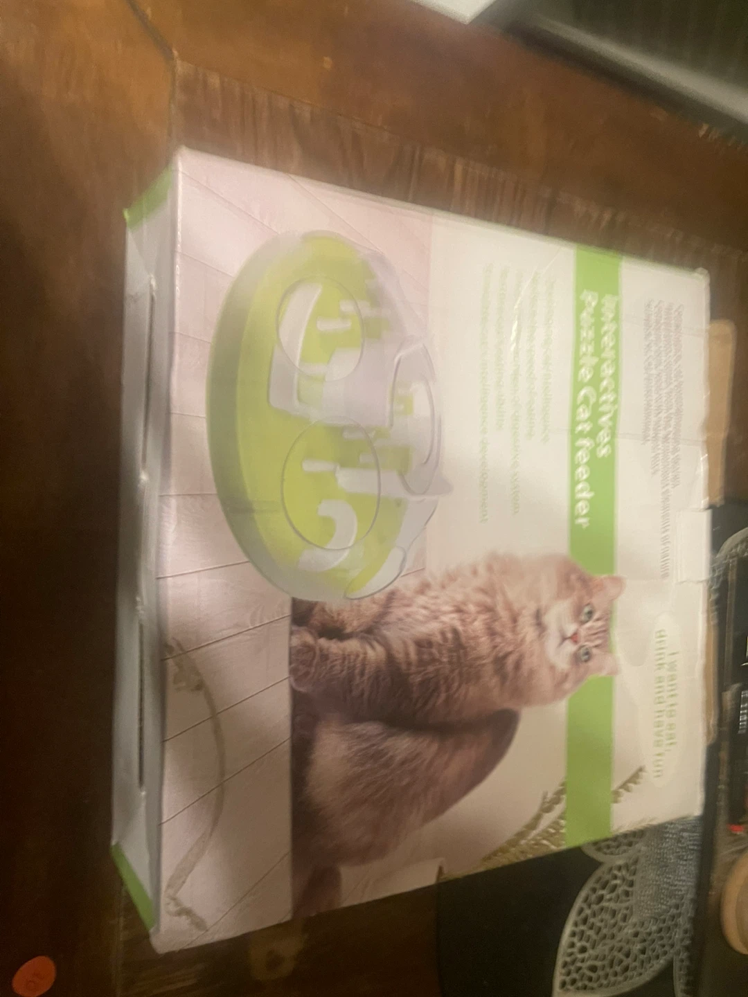 Interactive Puzzle Cat Feeder
